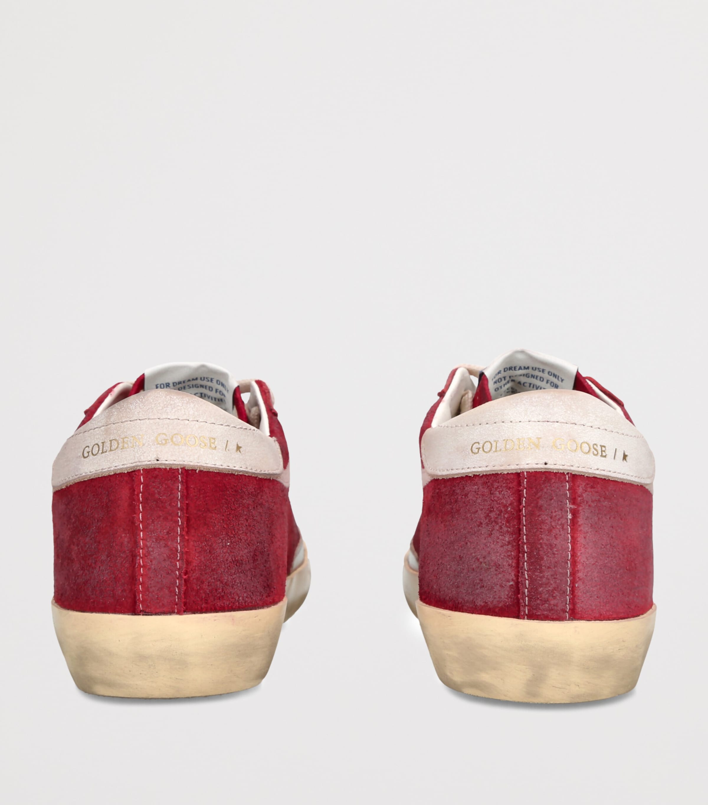 Golden Goose Suede Superstar Sneakers Red/other Image 4