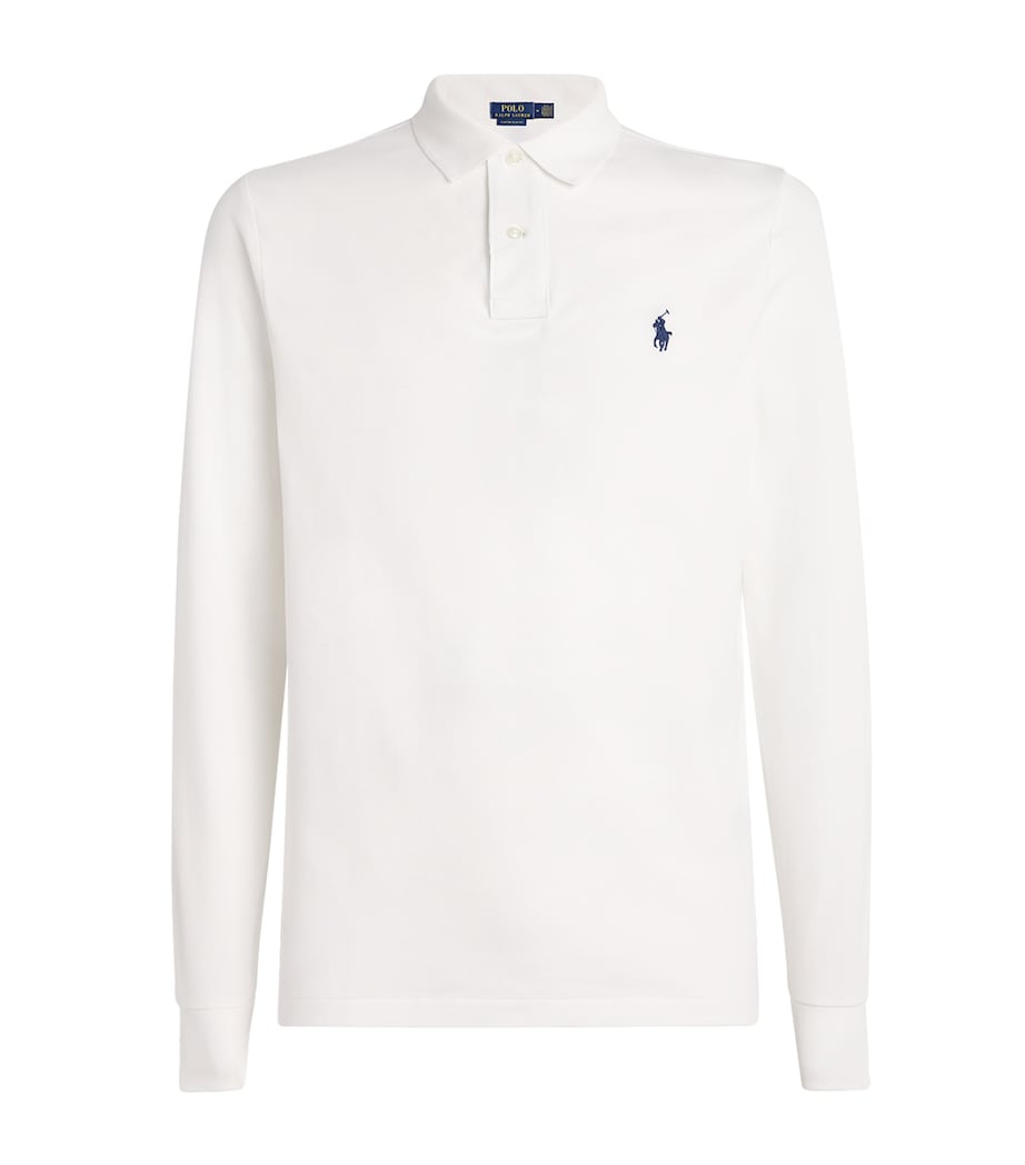 Logo Polo Shirt WHITE Image 1