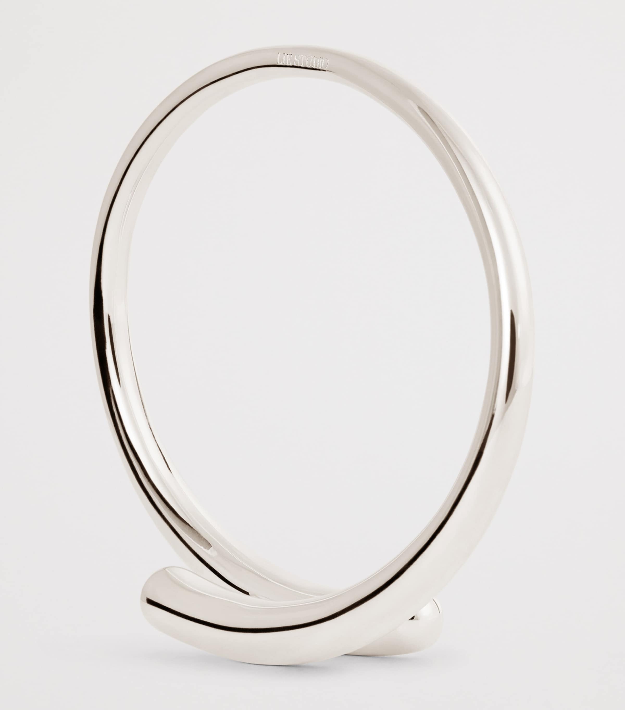 Sterling Silver The Olga Bangle SILVER Image 3
