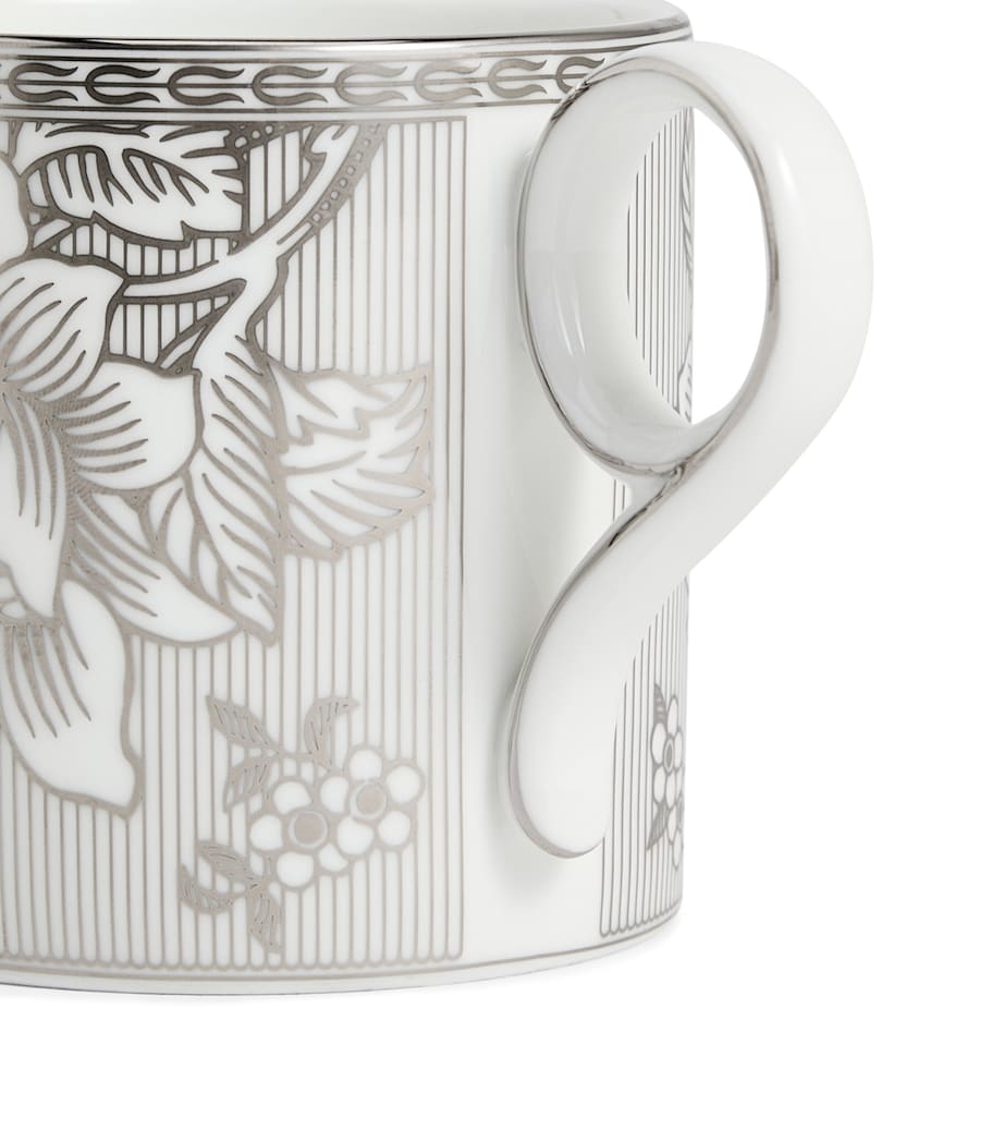 Bone China Silver Tonquin Mug (330ml) SILVER Image 4