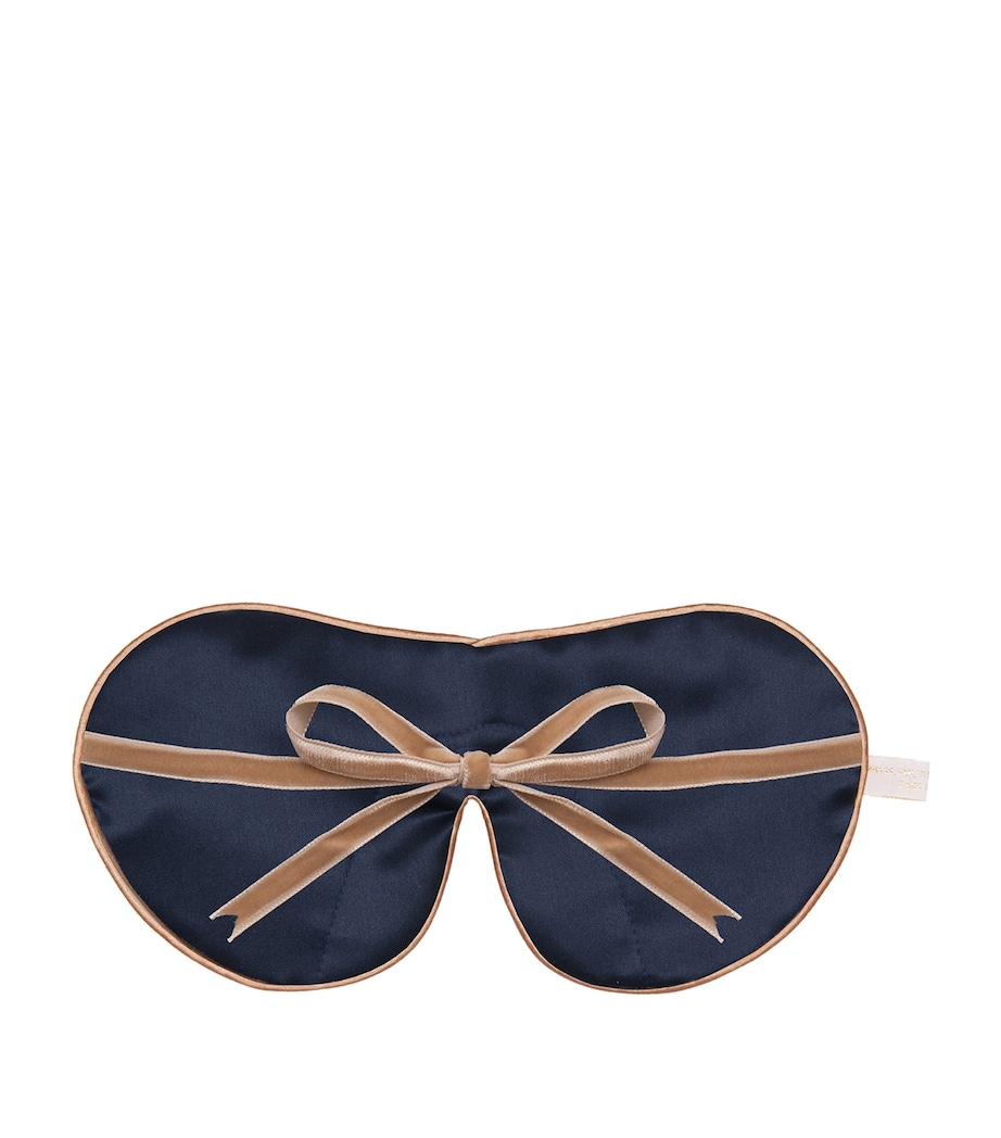 Pure Silk Lavender Eye Mask NO COLOUR Image 2