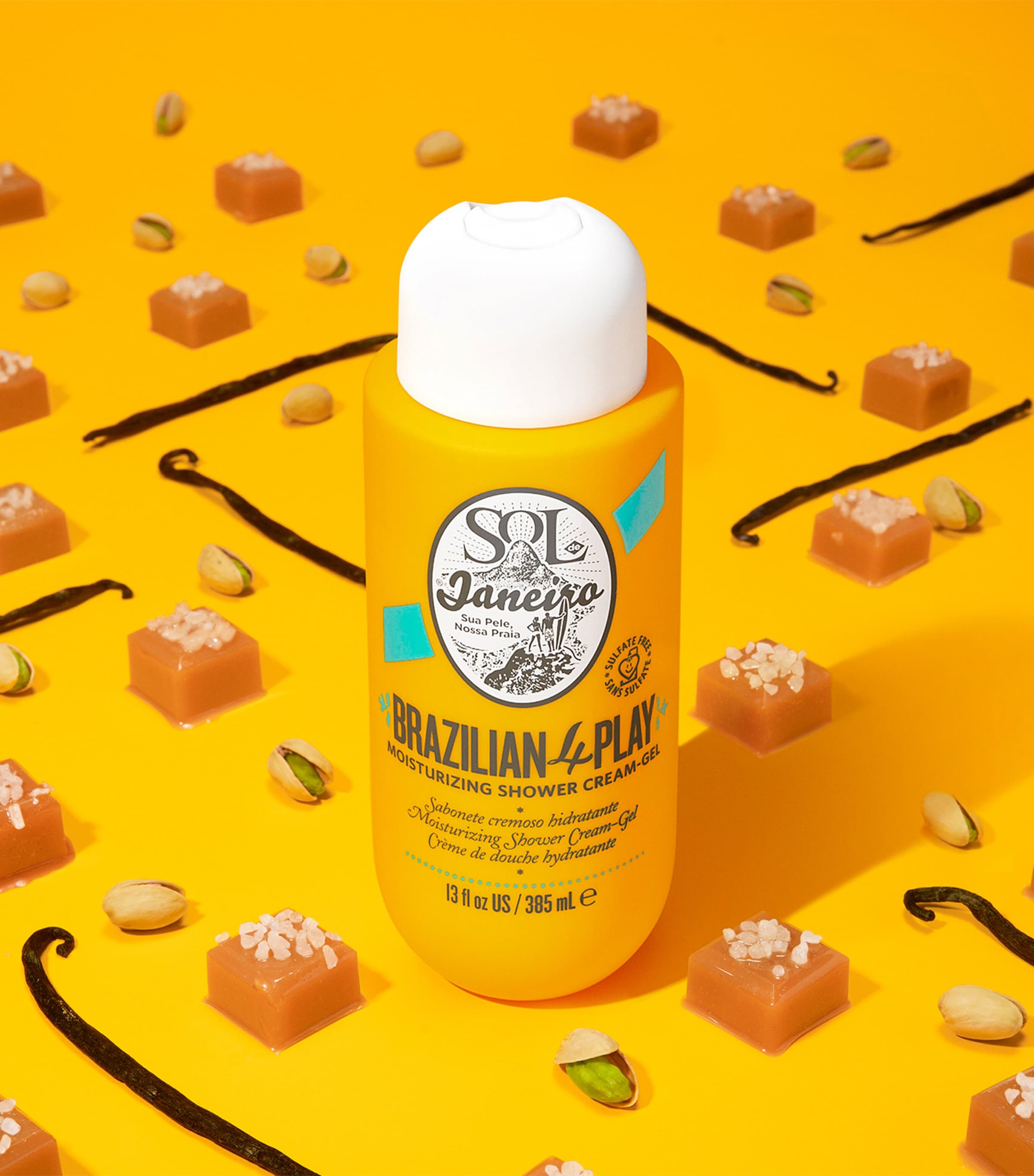 SOL DE JANEIRO Brazilian 4 Play Moisturizing Shower Cream-Gel (385ml) | Bath & Shower | Shower Gels | Designers | SOL DE JANEIRO SOL DE JANEIRO Brazilian 4 Play Moisturizing Shower Cream-Gel (385ml) | Bath & Shower | Shower Gels | Designers | SOL DE JANEIRO