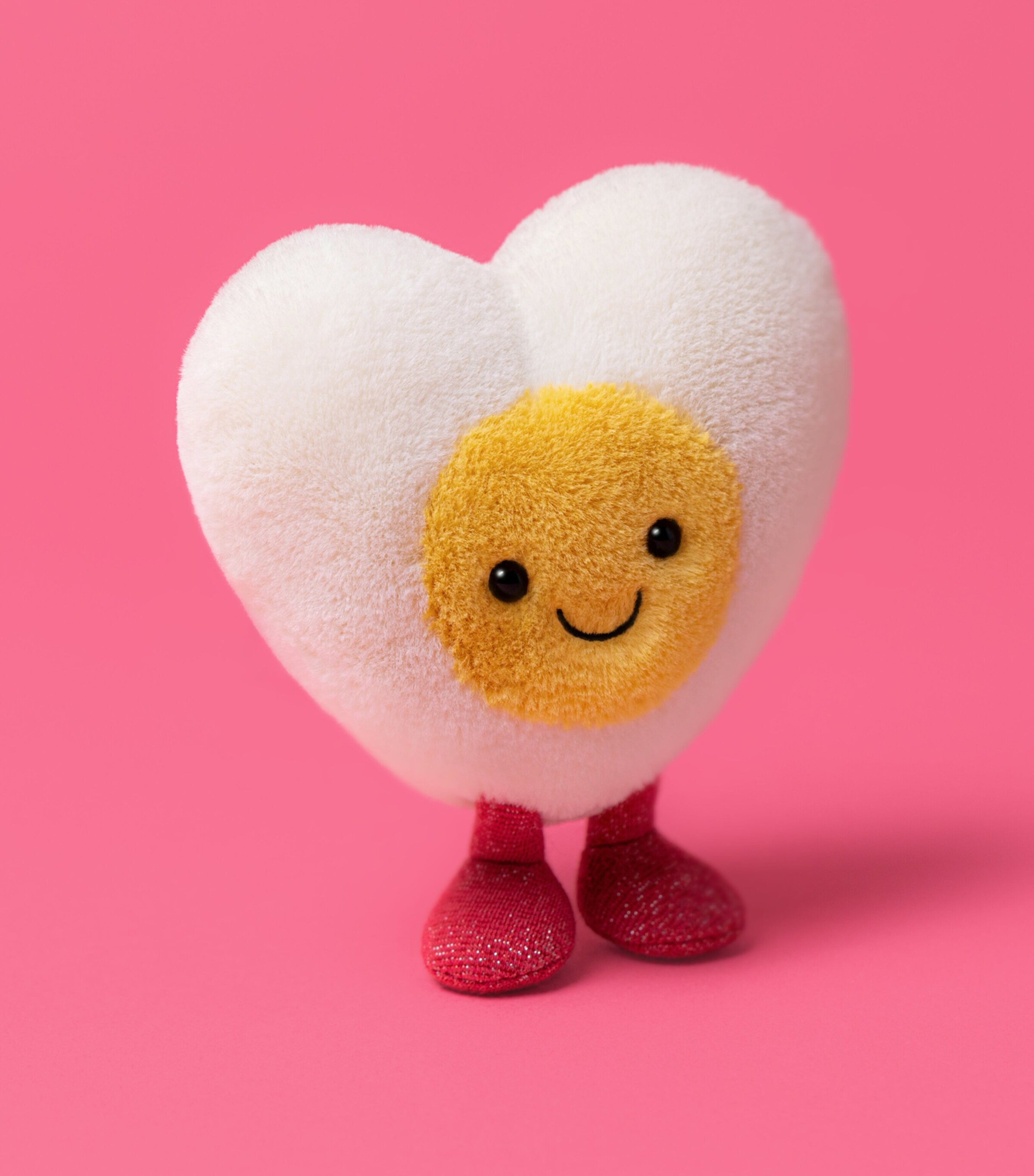 Jellycat Amuseables Heart Boiled Egg (12cm) | Harrods UK