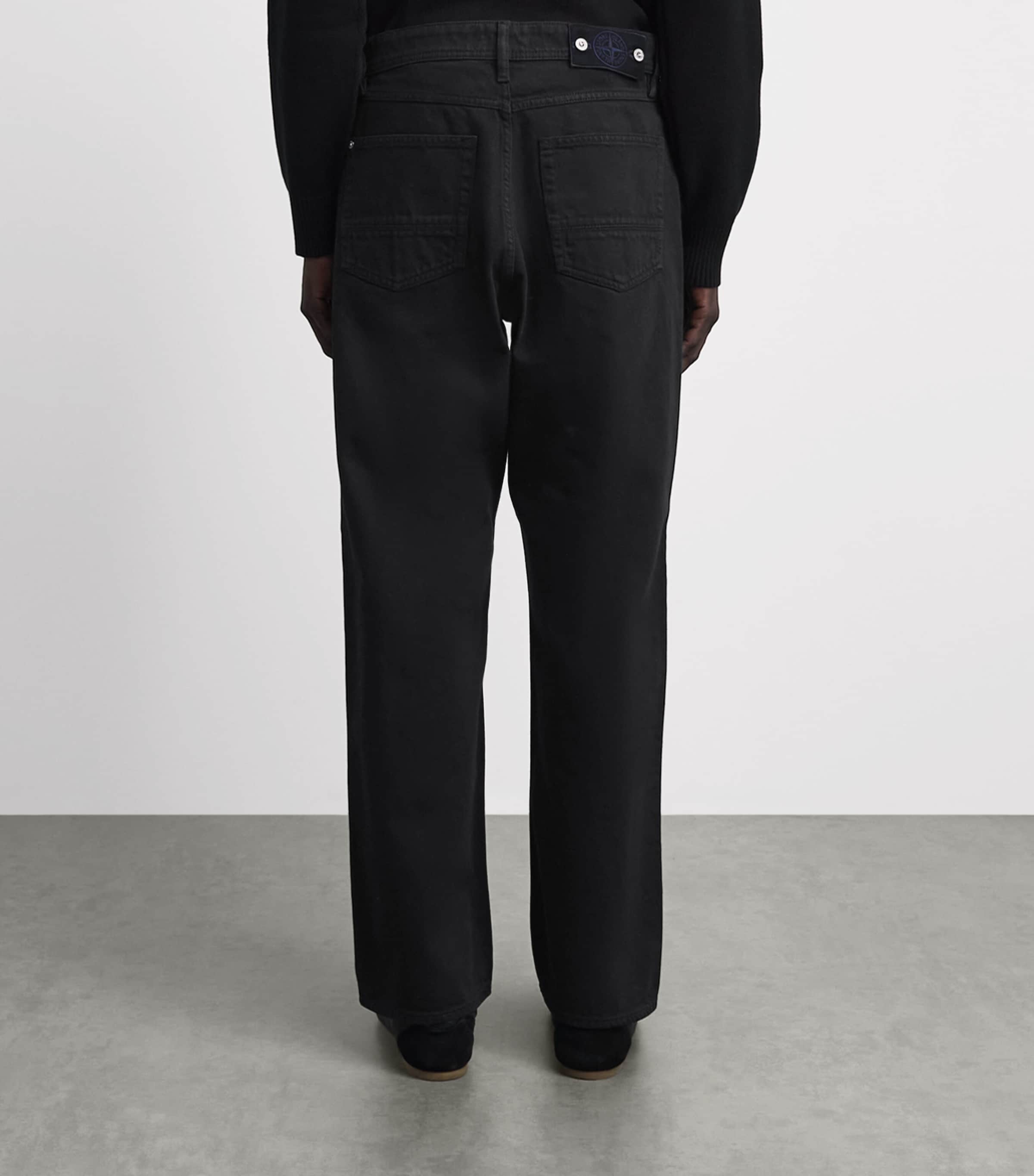 Stone Island Mens Straight Jeans Image 5