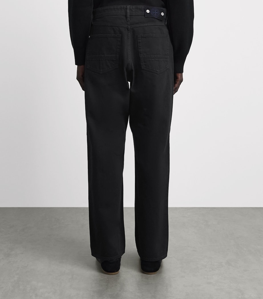Stone Island Mens Straight Jeans Image 5
