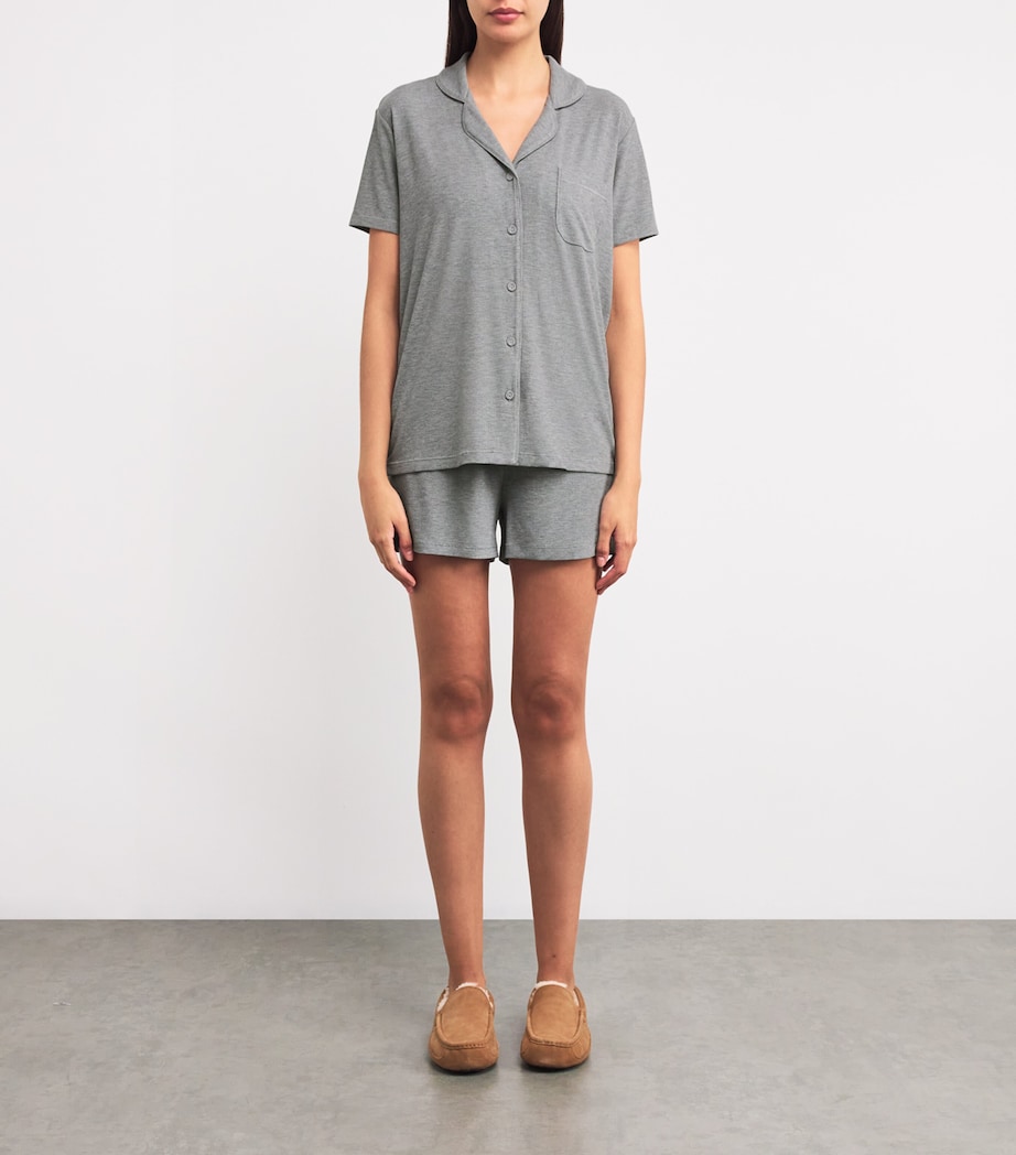Soft Lounge Short Pyjamas HEATHER GREY Image 2