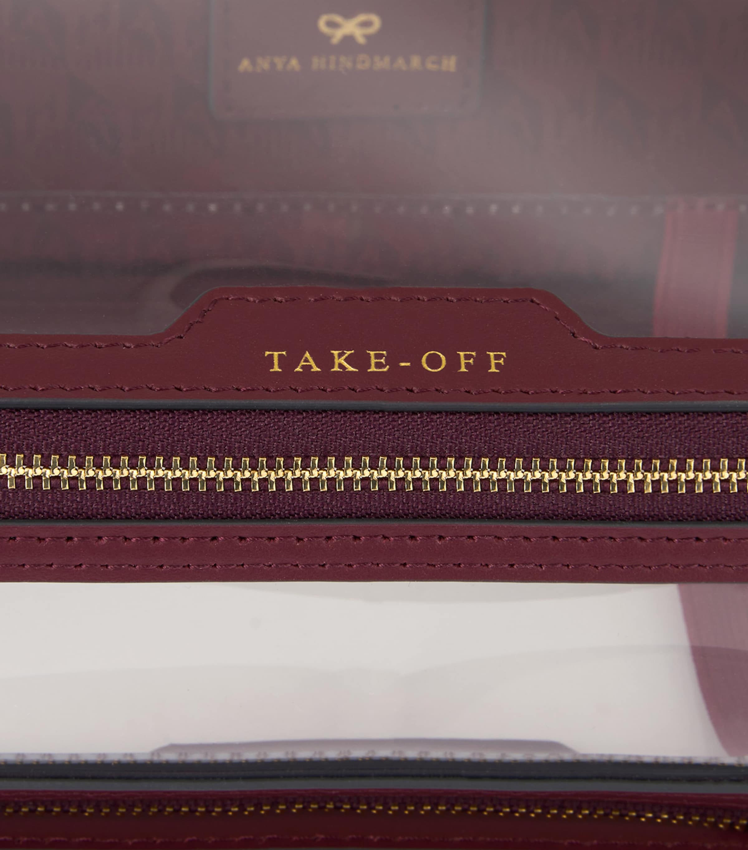 Logo In-Flight Case CLEAR/MEDIUM RED Image 4