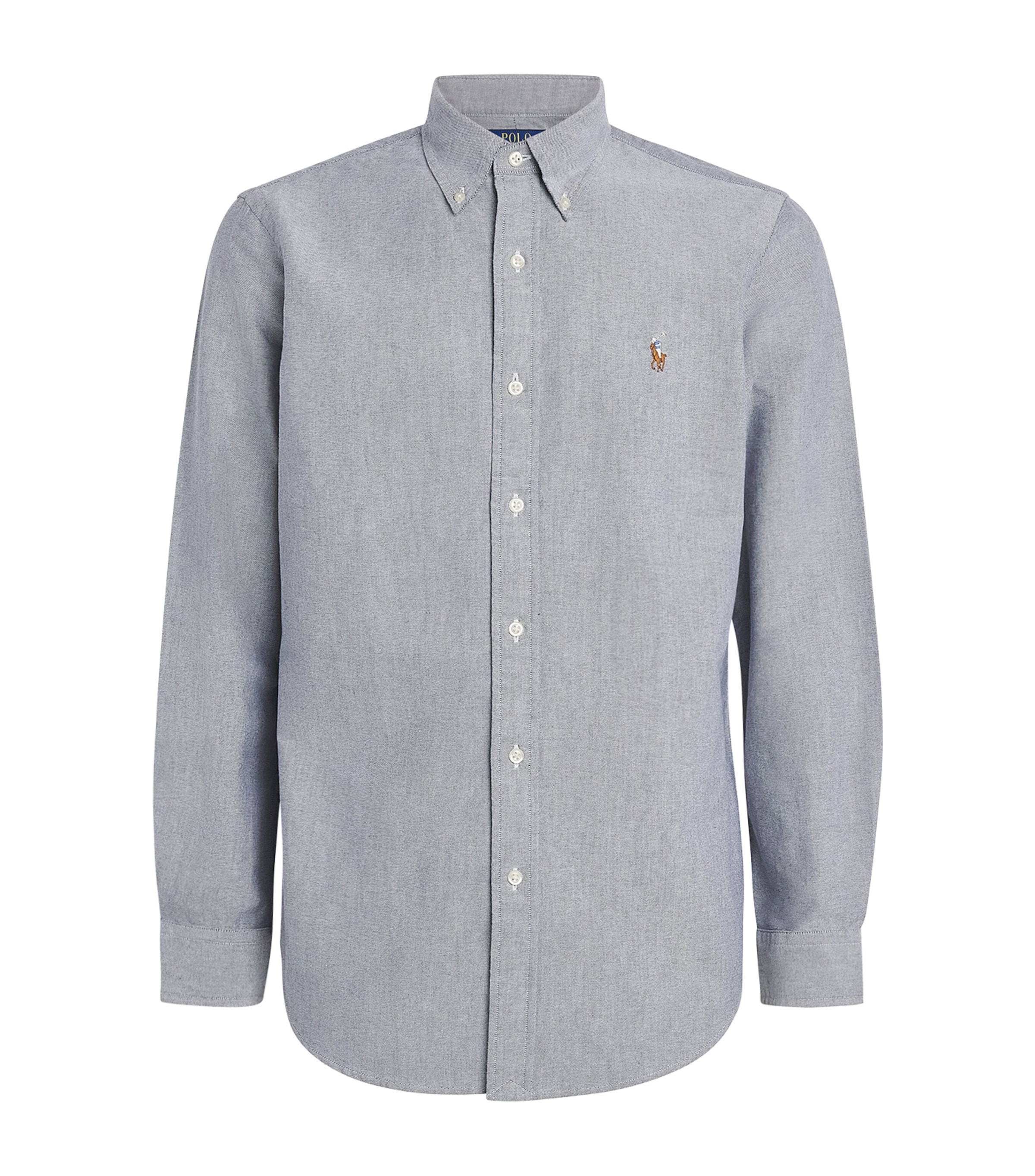 Polo Ralph Lauren Navy Custom Fit Oxford Shirt | Harrods DE