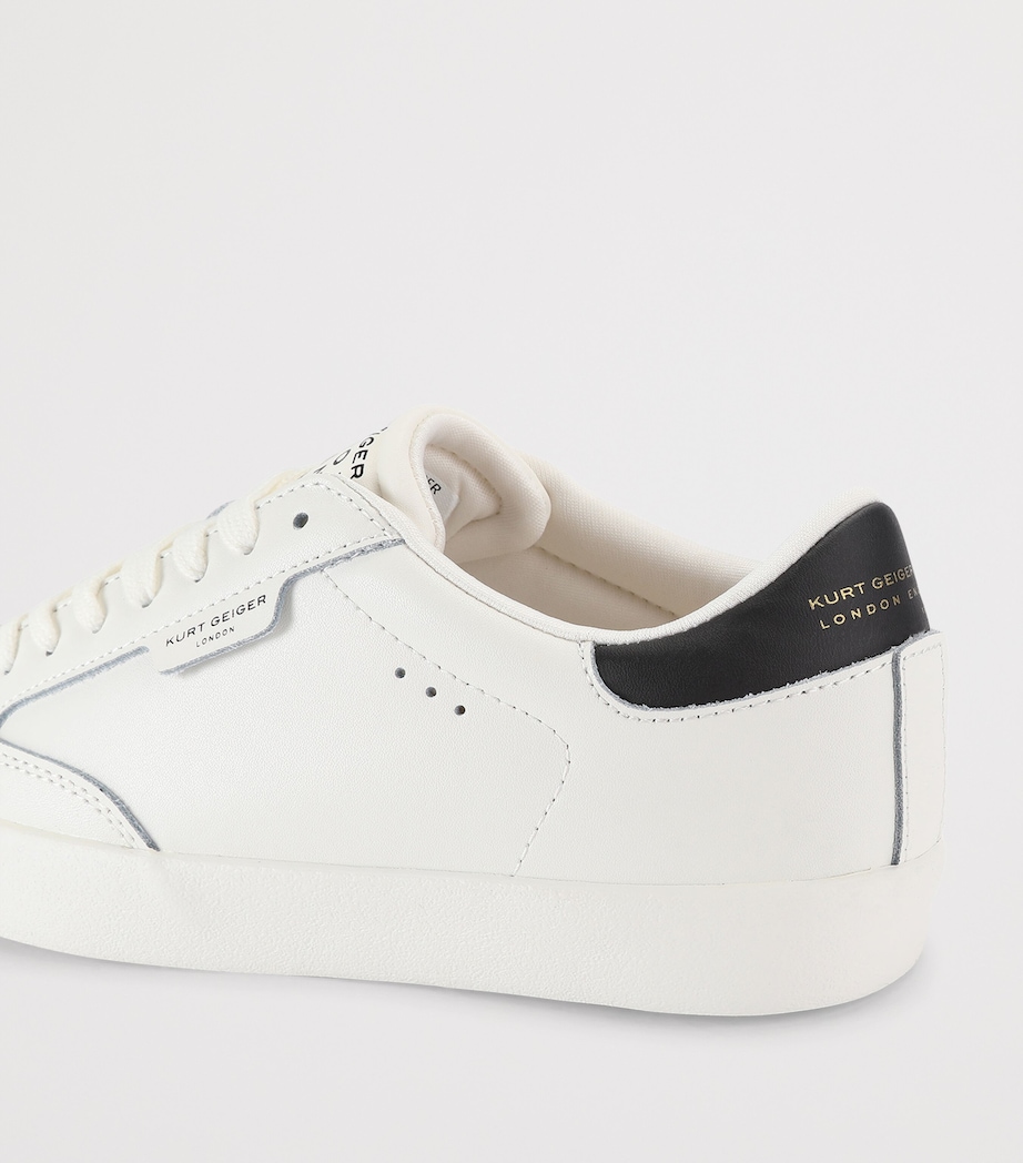 Kurt Geiger London Leather London Sneakers White/blk Image 3