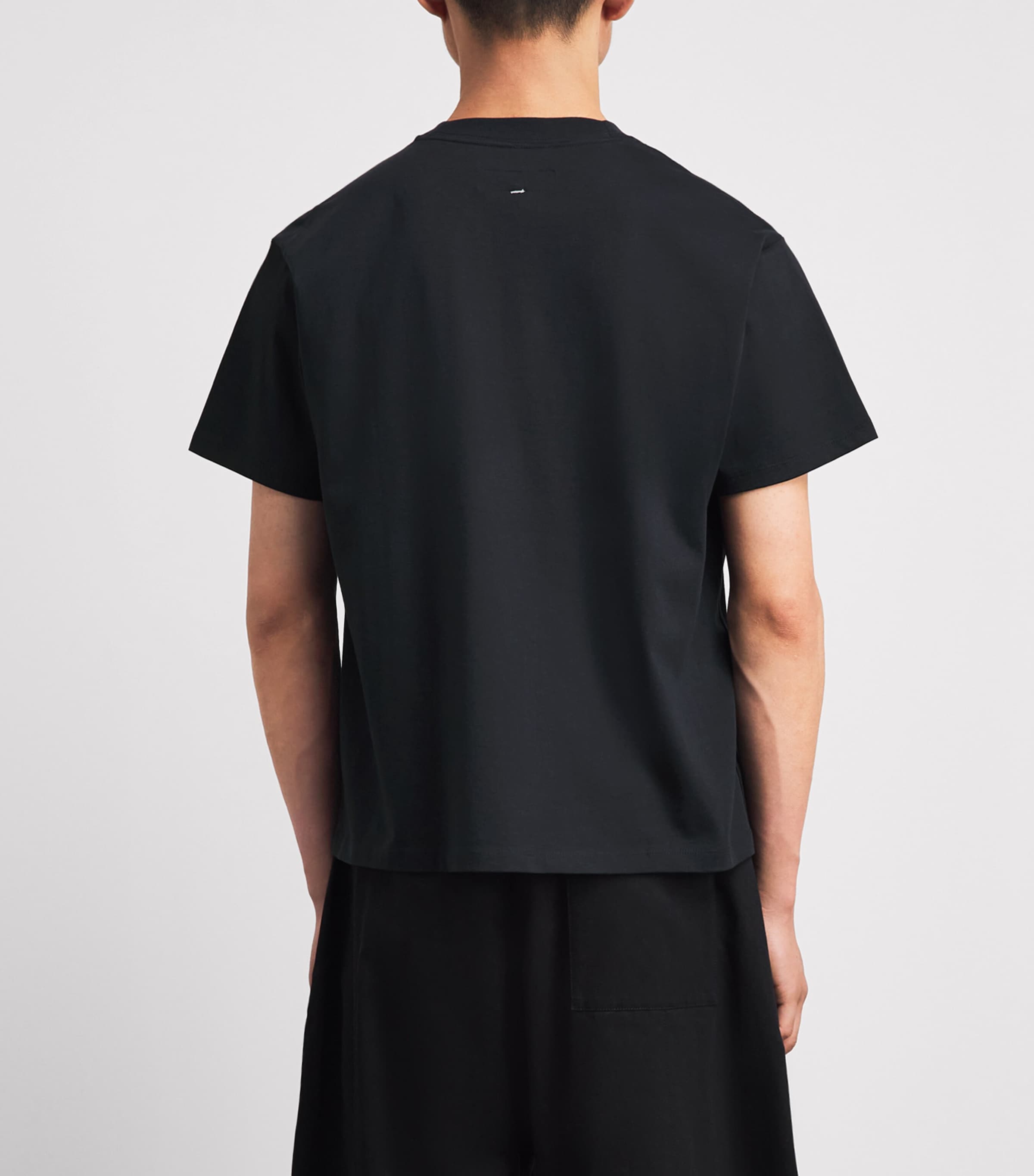 Rag & Bone Mens Cotton Jacob T-Shirt Jet Black Image 5