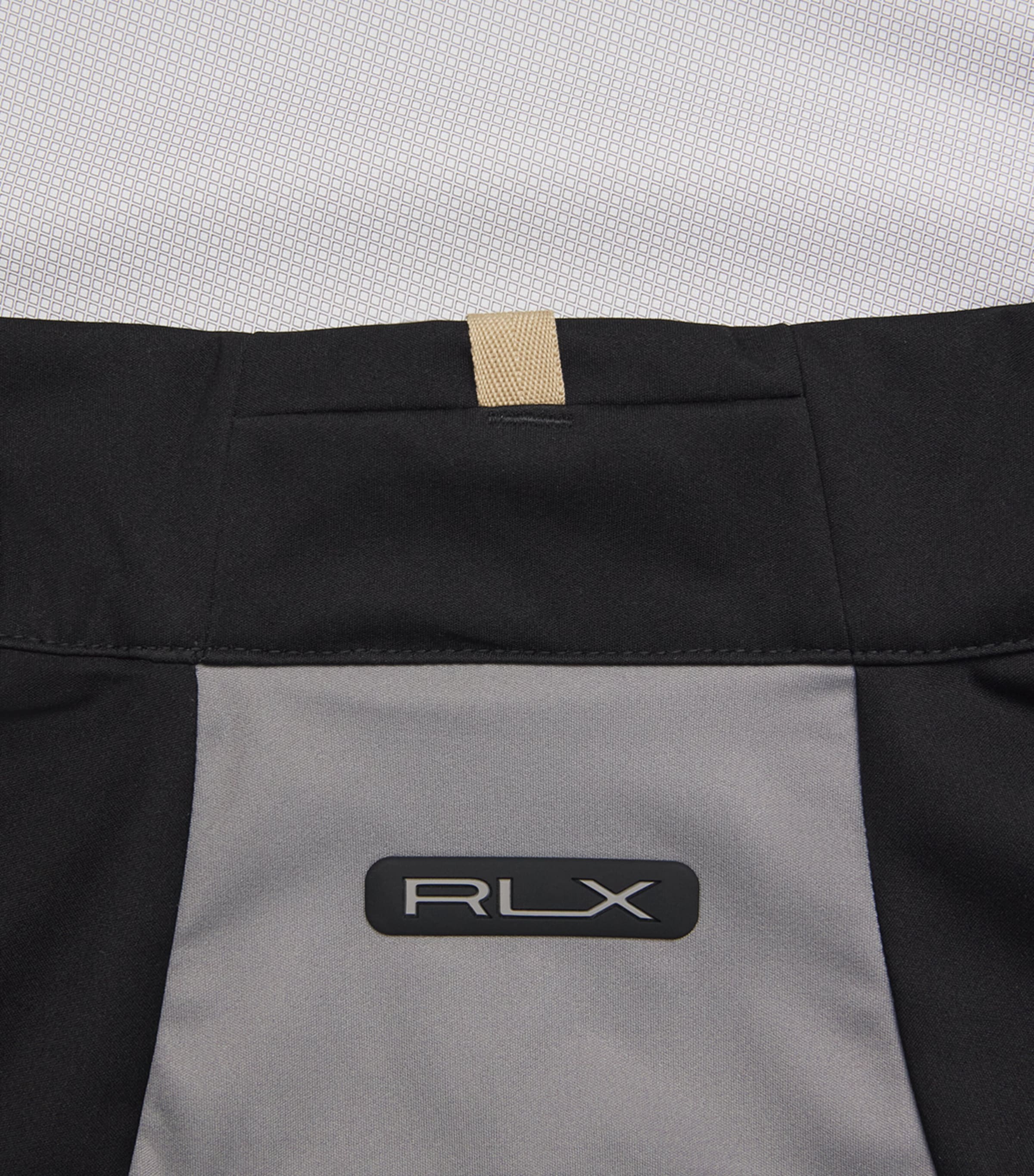 RLX Ralph Lauren Mens Colour-Block Packable Jacket Perfect Grey Multi Image 6