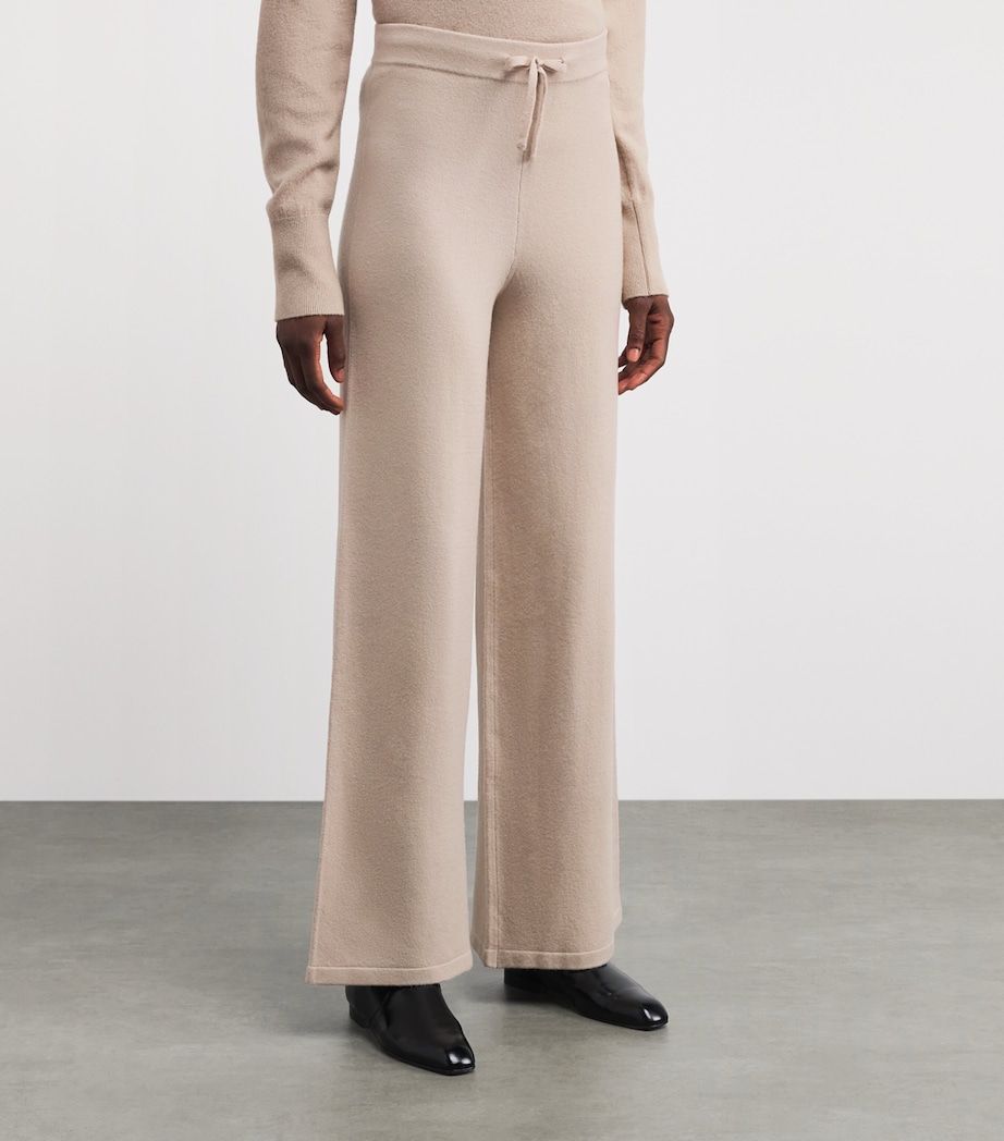 Yves Salomon Womens Merino Wool Straight Trousers Image 4