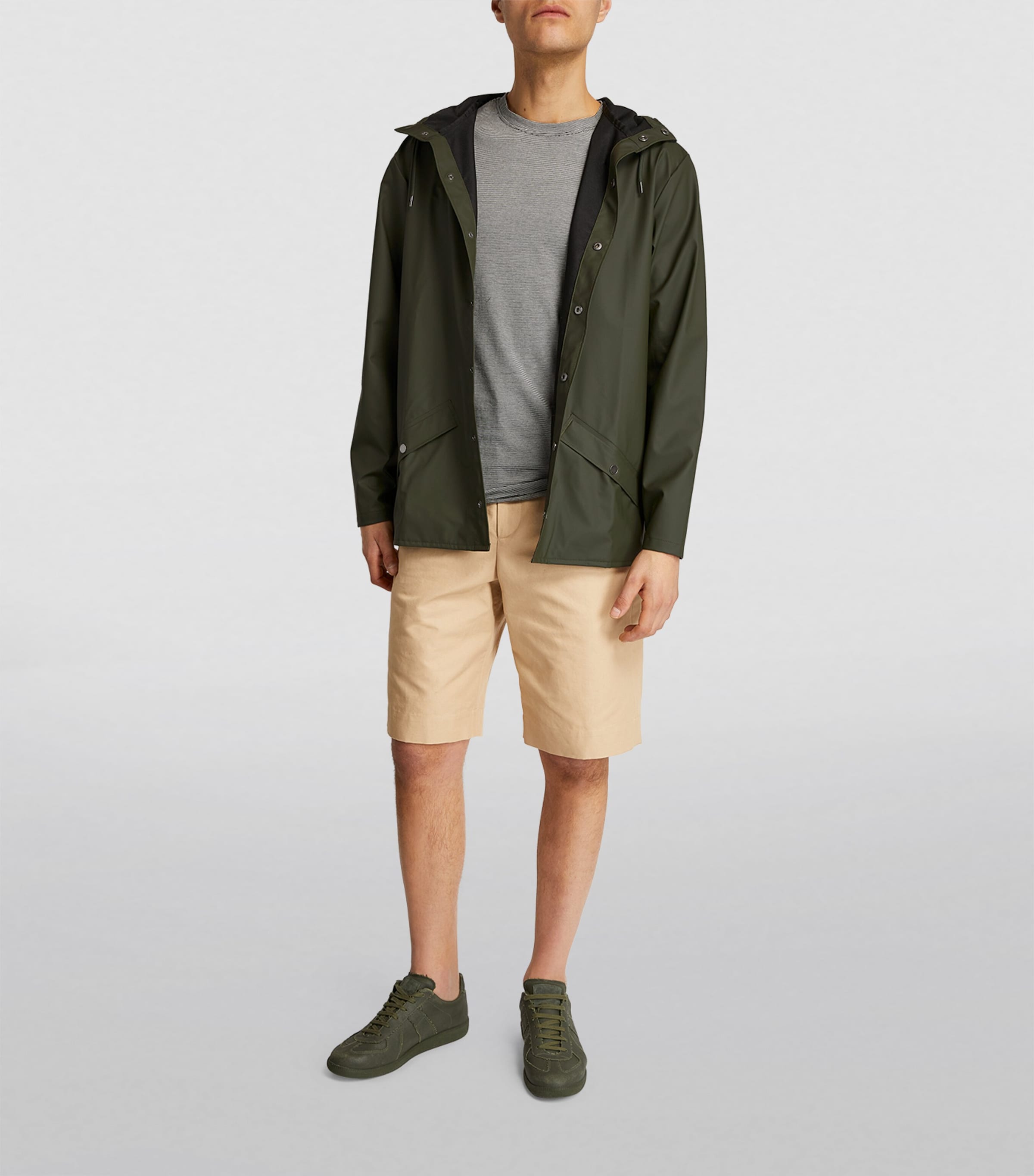 Core Rain Jacket 03 GREEN Image 2