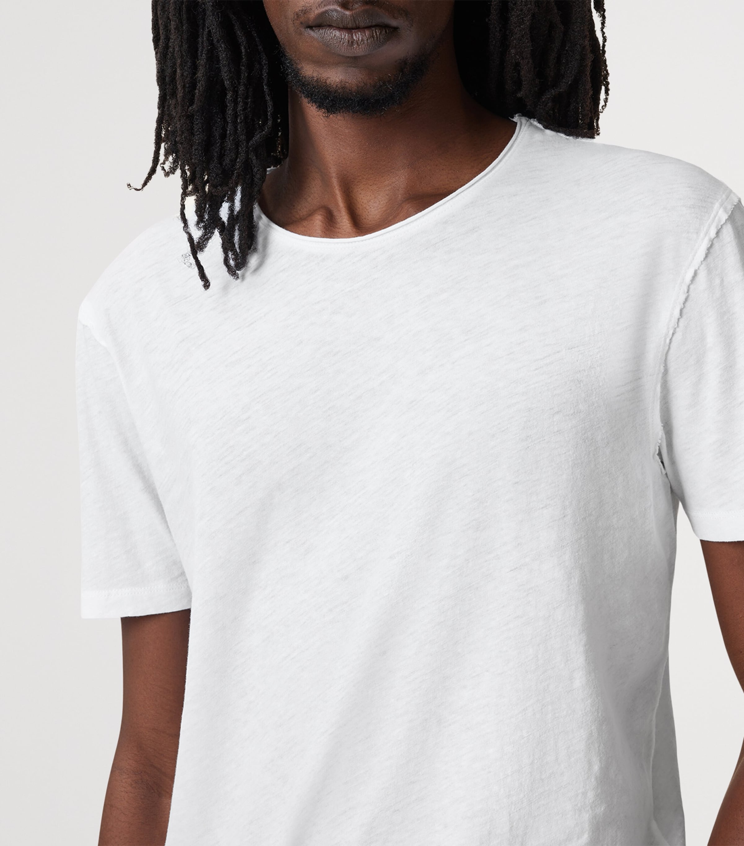 Organic Cotton Figure T-Shirt OPTIC WHITE Image 6