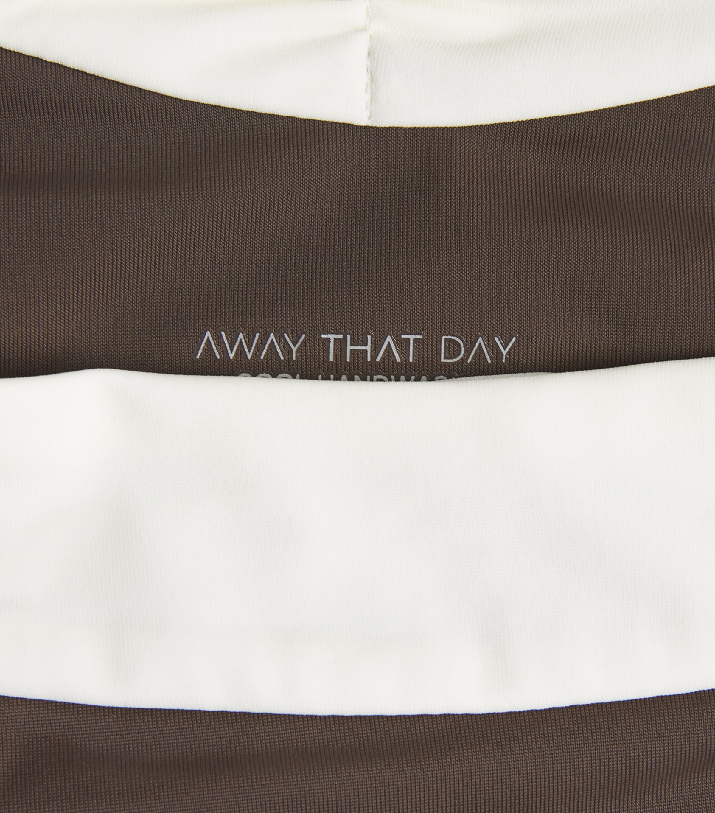 AWAY THAT DAY Womens Grenada Bikini Bottoms Espresso/ivory Image 4