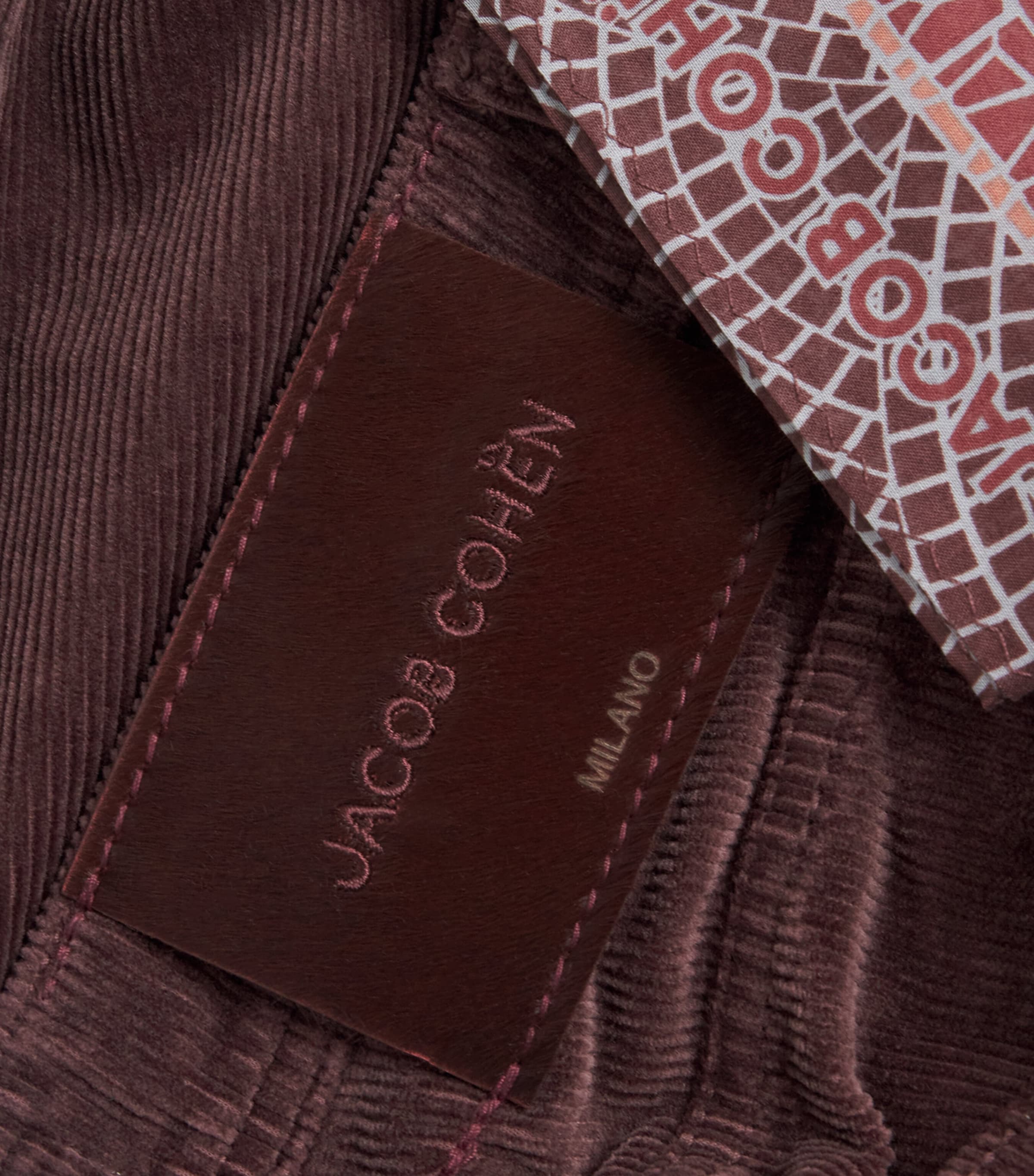 Corduroy Slim Trousers P87 Image 5