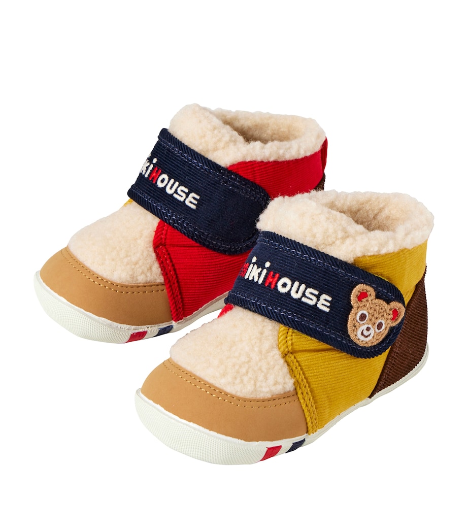 Corduroy Velcro Booties 87 Image 1