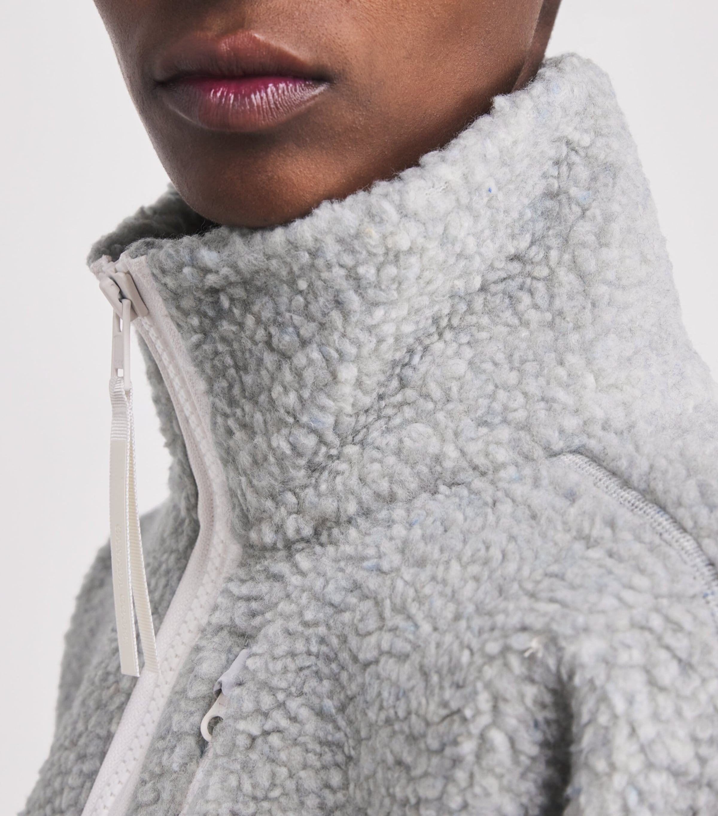 Wool-Blend Fleece Simcoe Jacket 9309 SLVRBRCH HEATHR Image 7