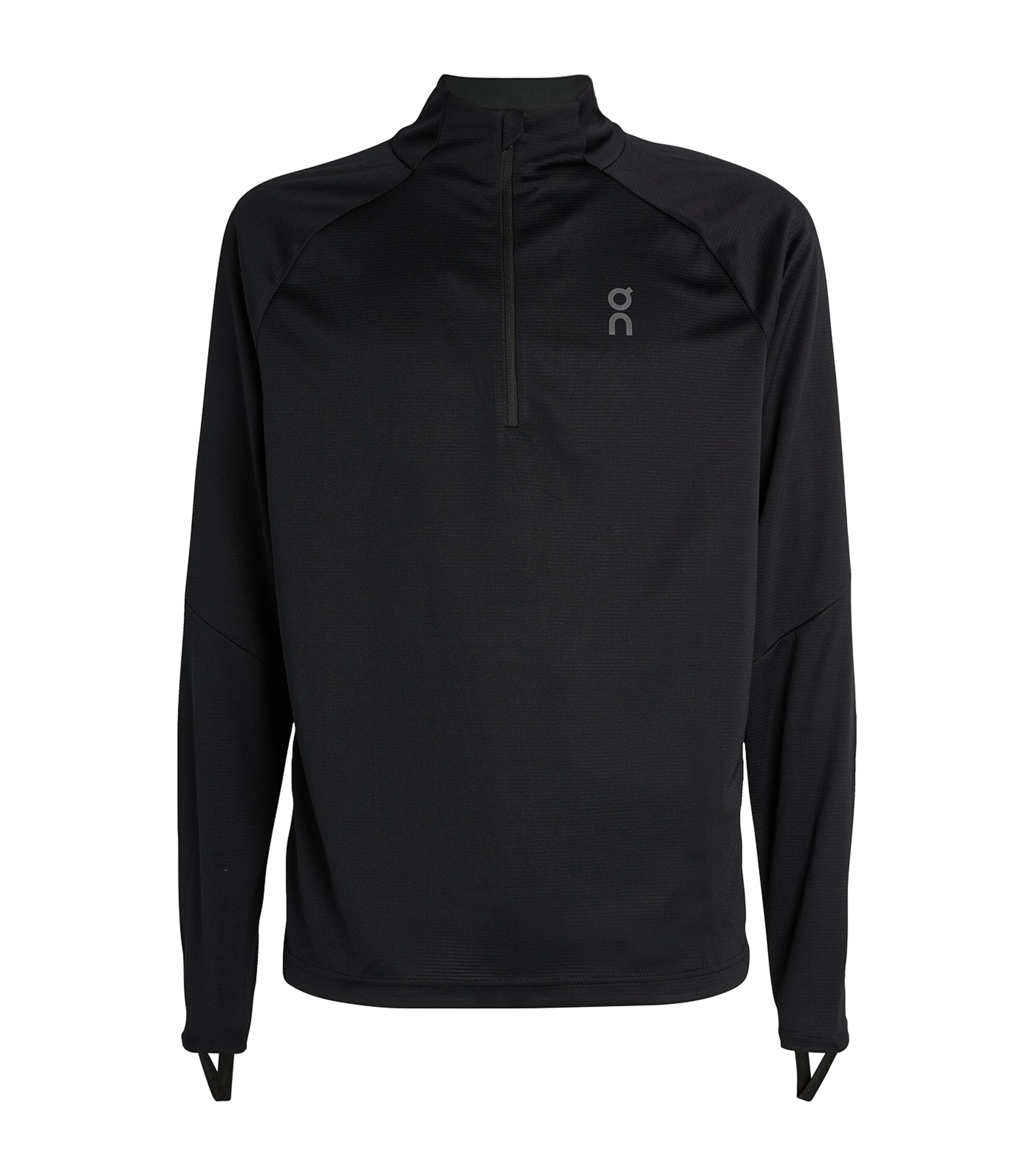 On Running Logo-print Recycled-polyester Sweatshirt In Black