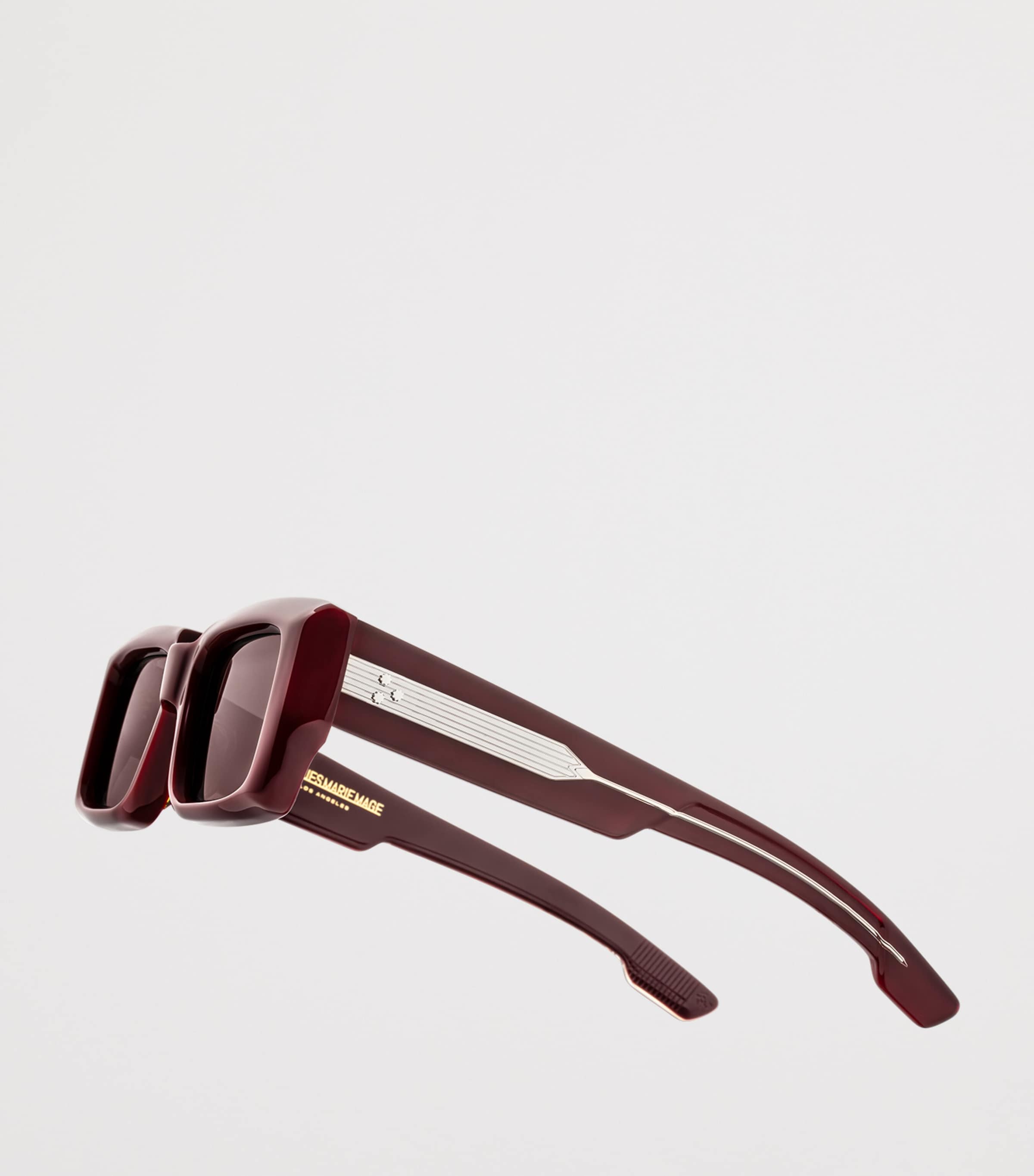 Jacques Marie Mage Acetate Quant Sunglasses Bordeaux Empire Image 5