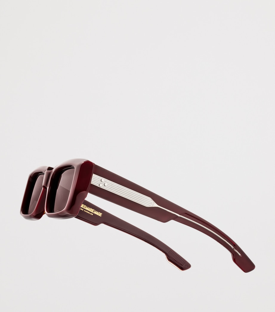 Jacques Marie Mage Acetate Quant Sunglasses Bordeaux Empire Image 5