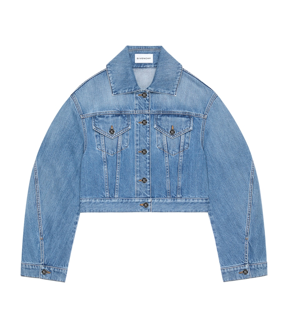 Cocoon Denim Jacket MEDIUM BLUE Image 1