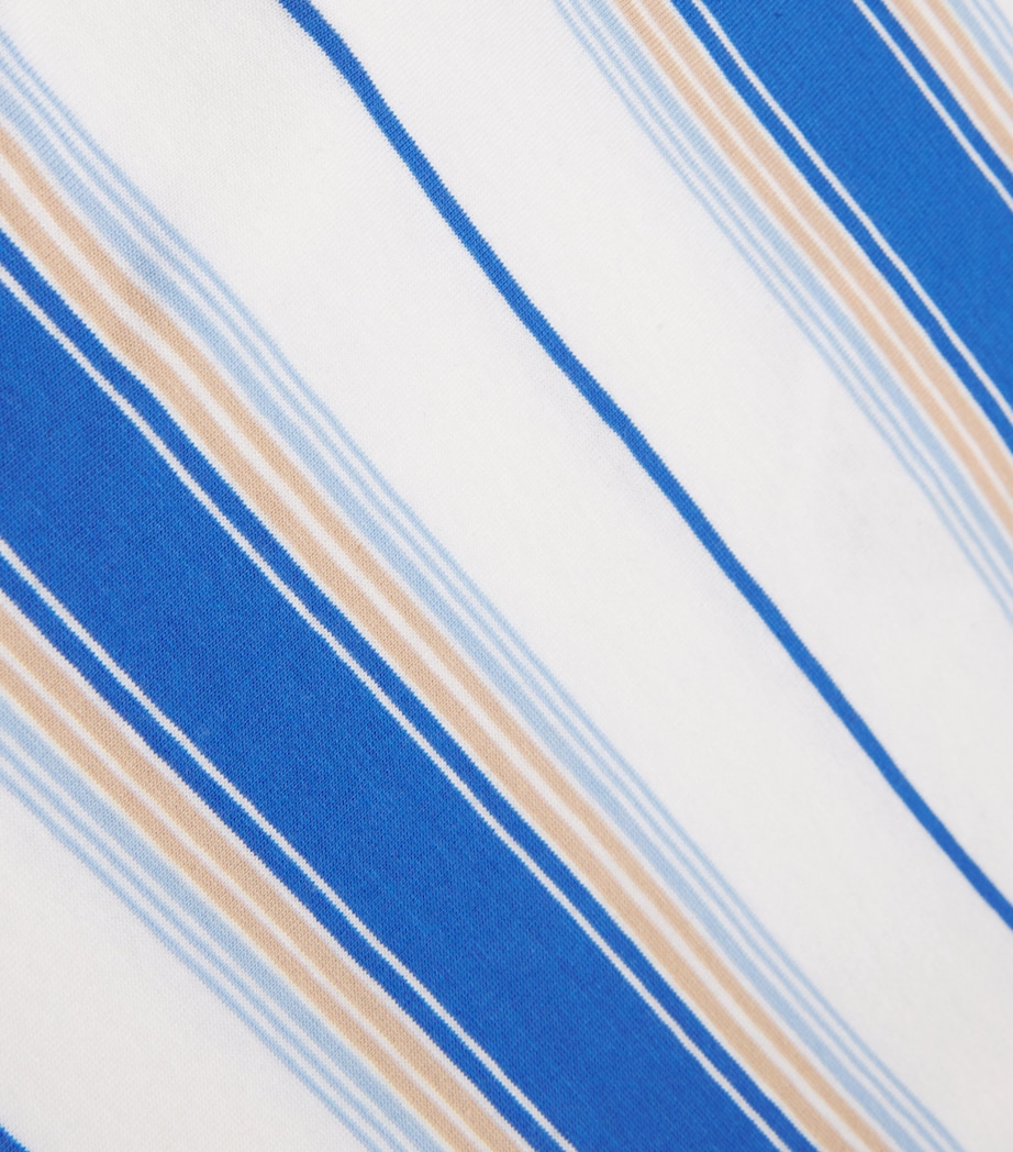 Stretch-Cotton Stripe T-Shirt (4-16 Years) 787 PALE BLUE Image 3