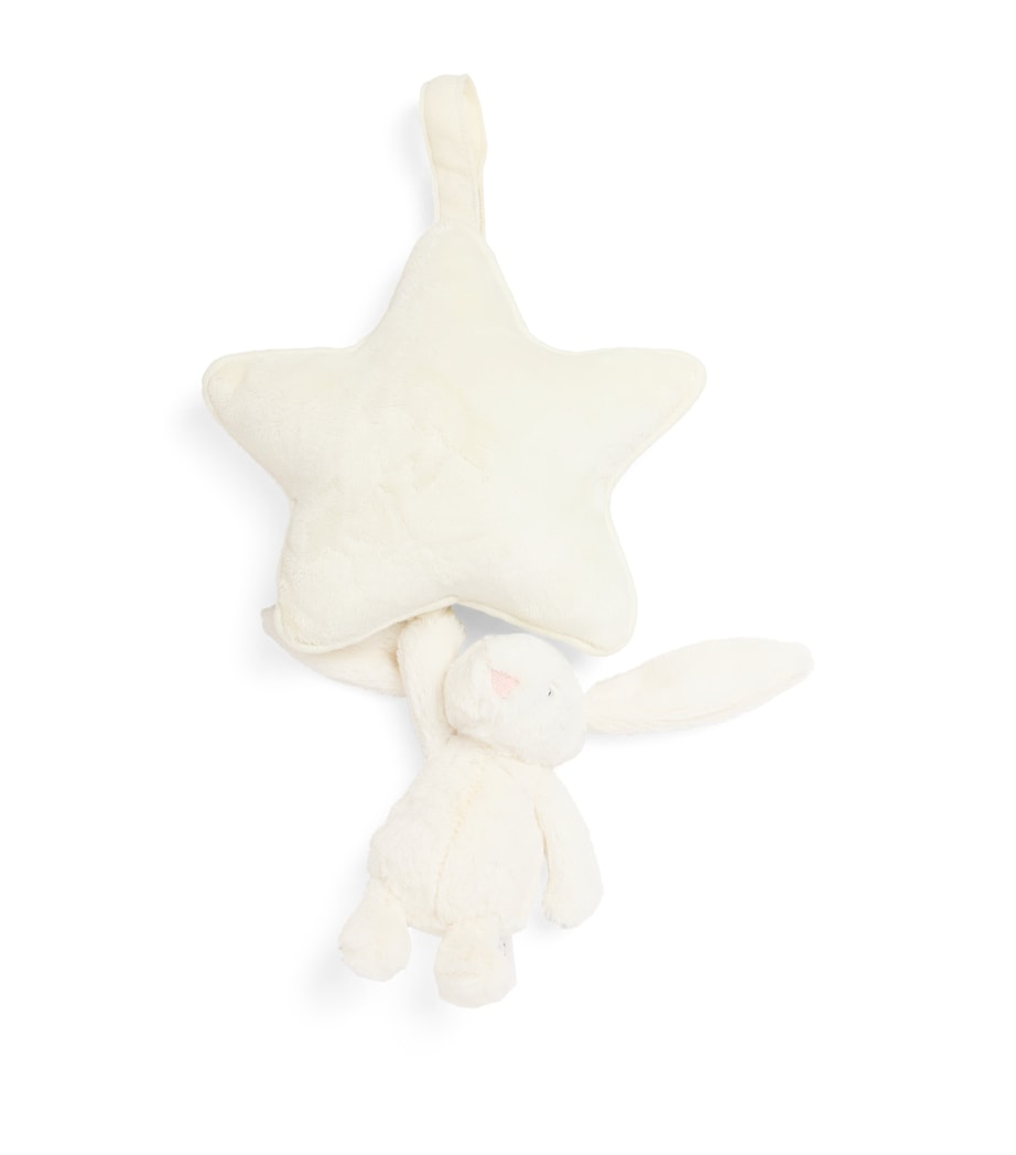 Bashful Bunny Musical Pull Toy CREAM Image 1