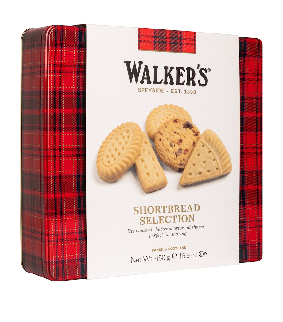 Square Shortbread Assortment Tin (450g) NO COLOUR Image 2