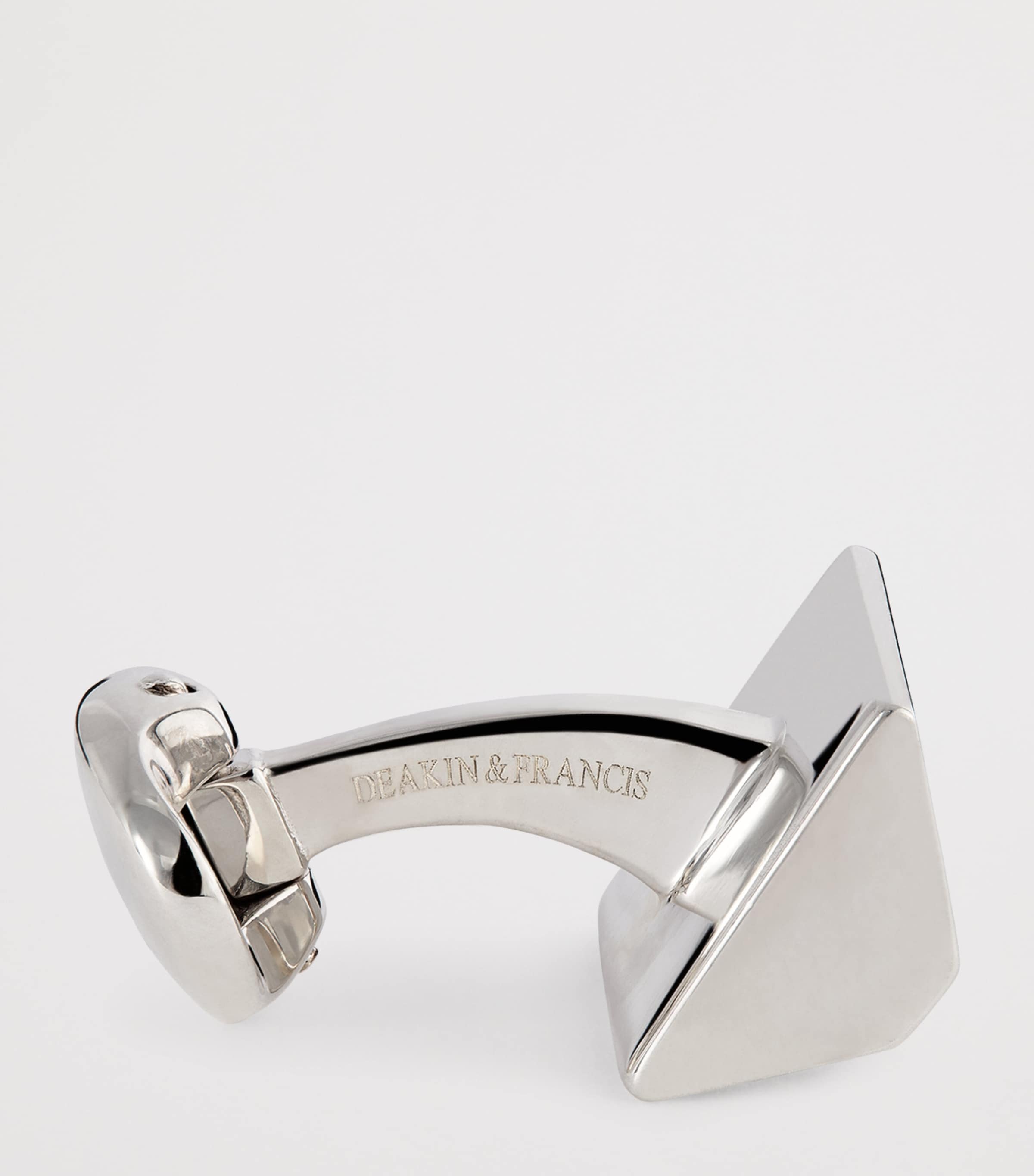 Sterling Silver Mother-Of-Pearl Cufflinks GREY Image 4