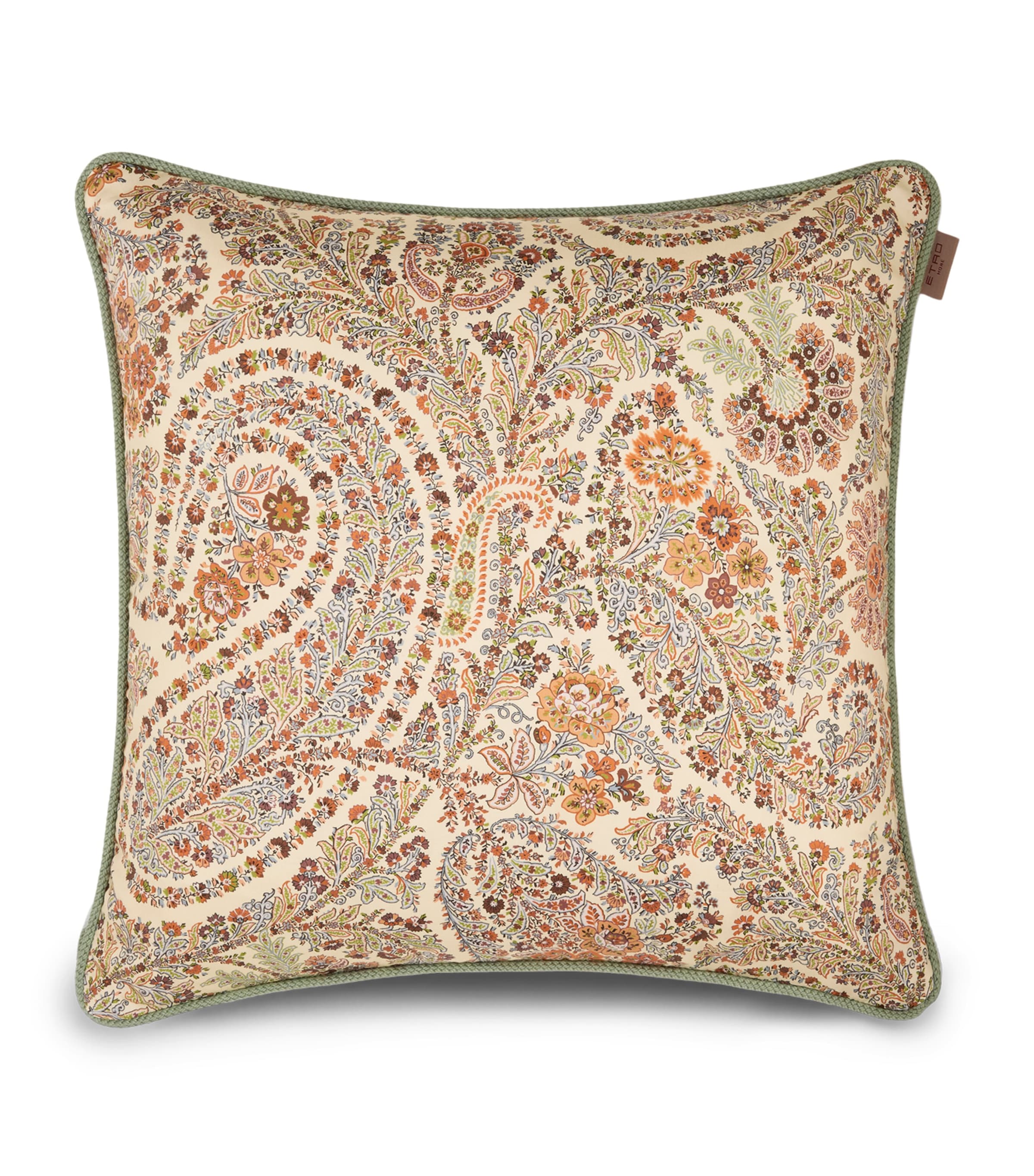 Etro Amalia Cushion (60cm x 60cm) Print On Beige Base Image 1