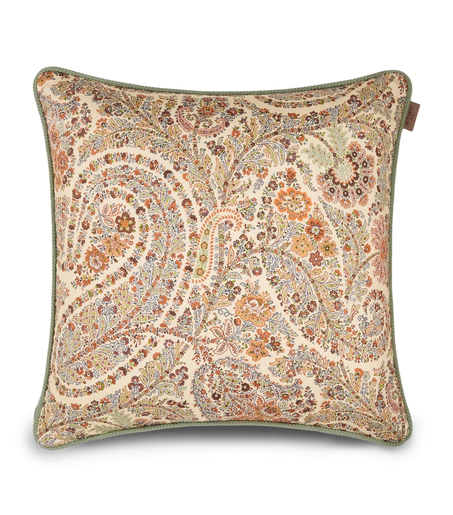 Etro Amalia Cushion (60cm x 60cm) Print On Beige Base Image 1