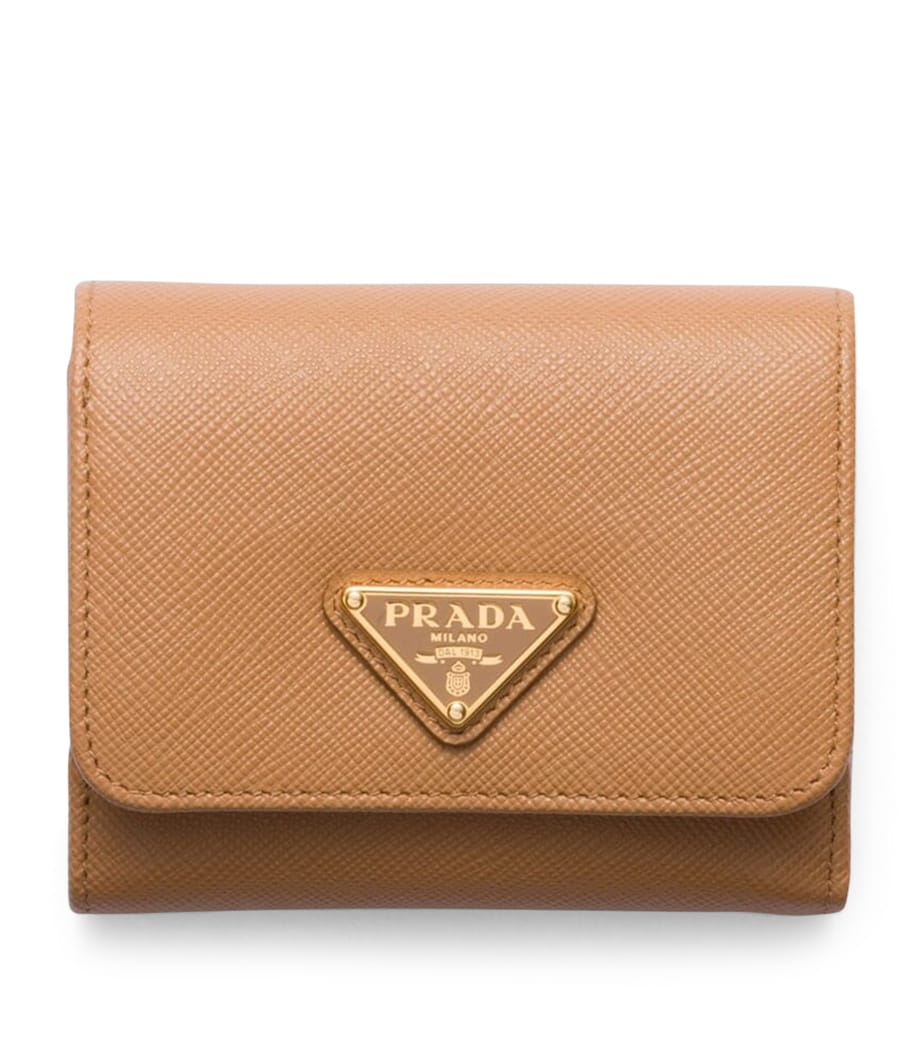 Small Saffiano Leather Bifold Wallet F0018 Image 1