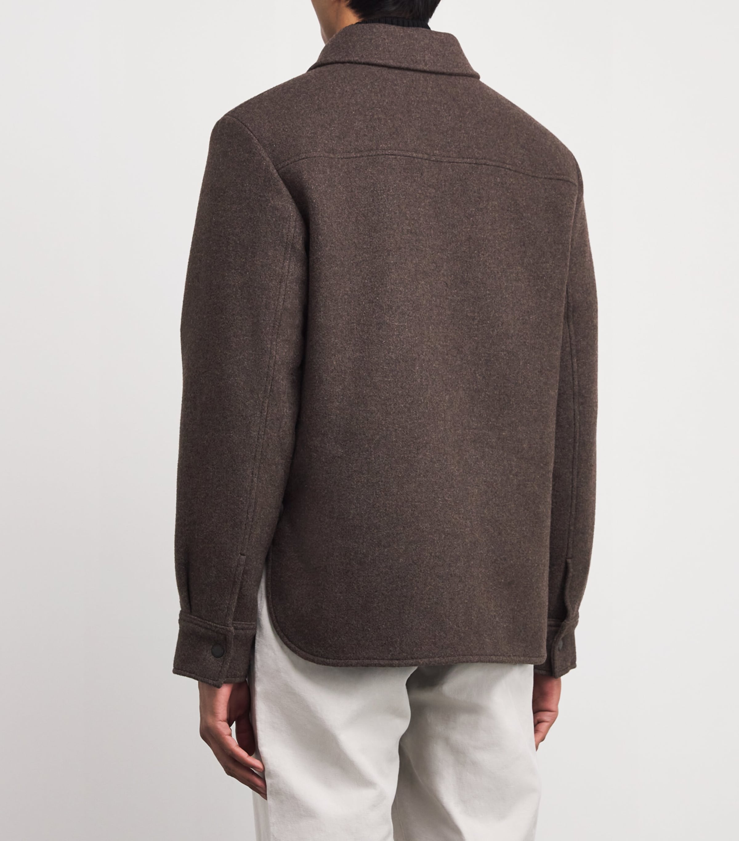 Wool-Blend Atkinson Overshirt 9138 Image 4