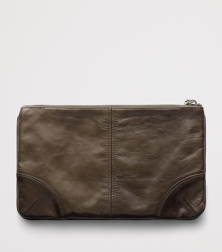 Leather Logo Pouch F0161 Image 3
