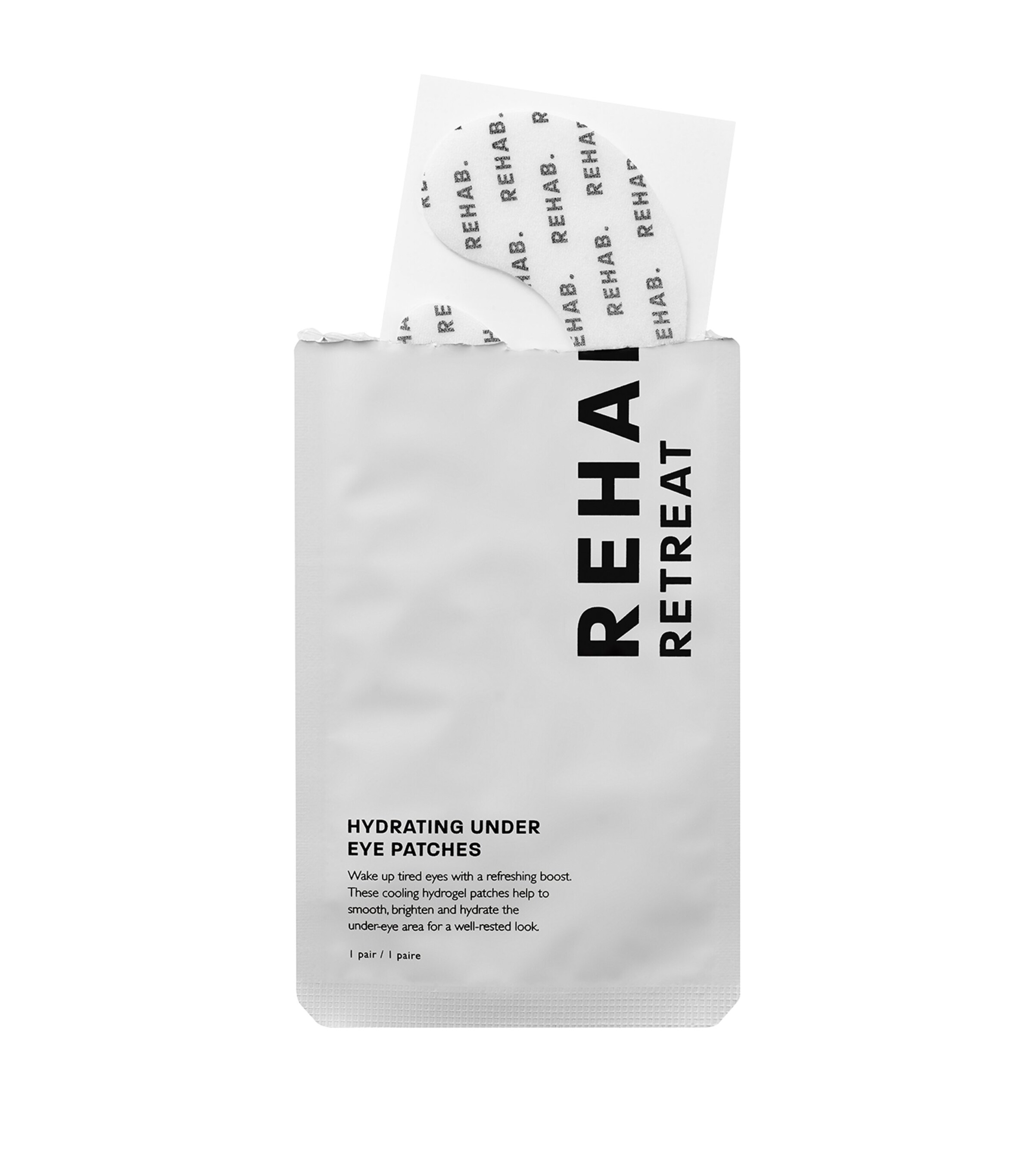 REHAB. Retreat Hydrating Eye Patches (Pack of 5 pairs) Image 4
