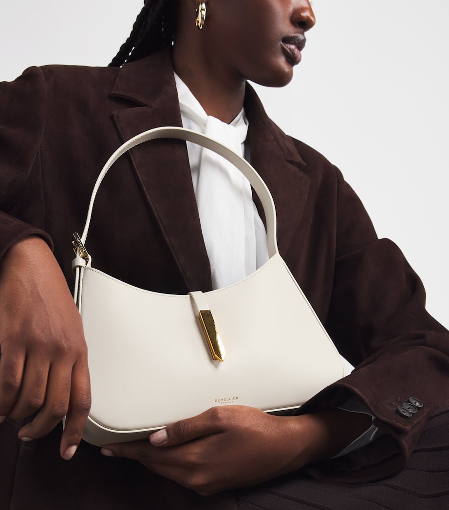 Leather Tokyo Shoulder Bag OFF WHITE Image 2