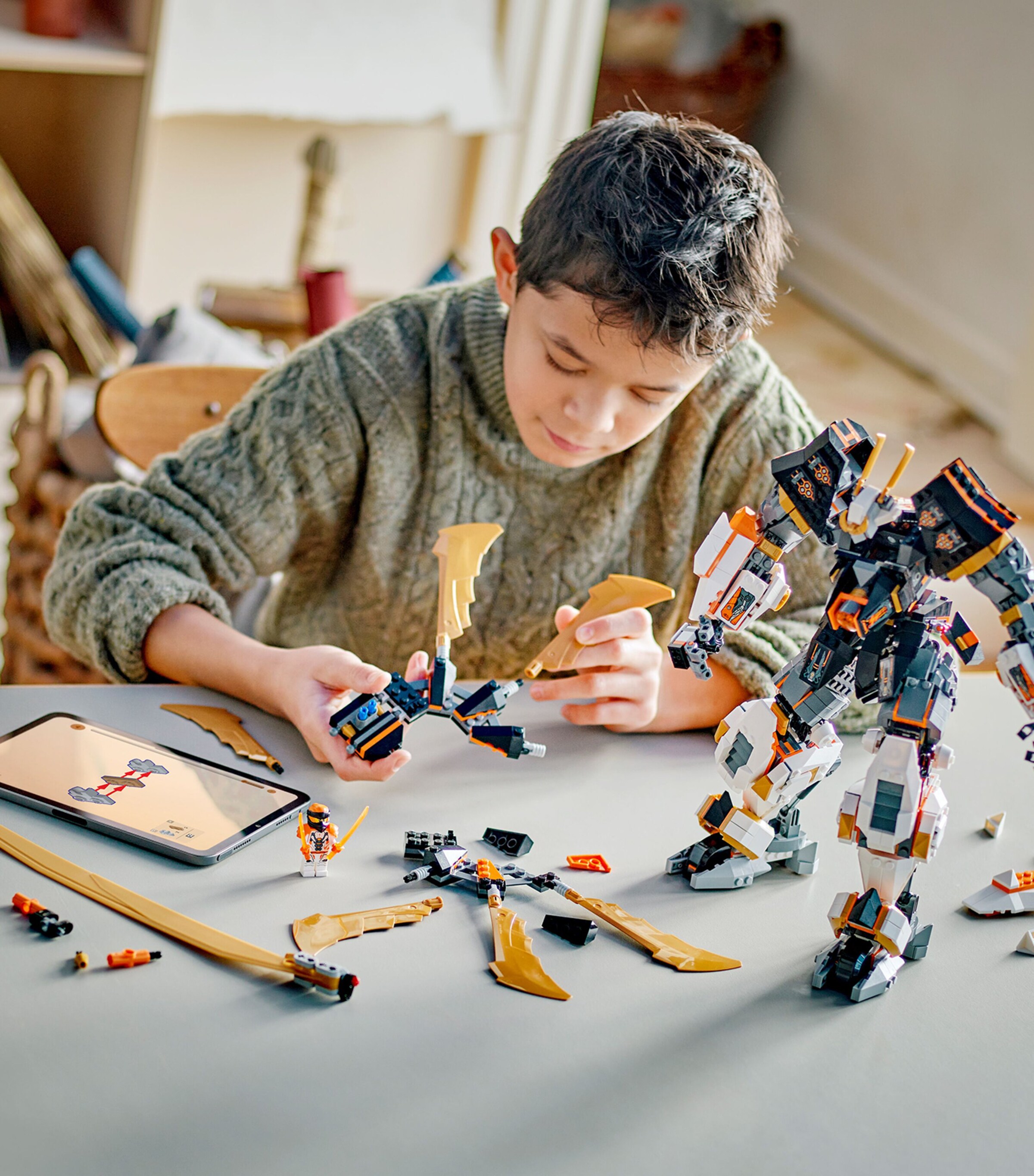 Lego Ninjago Cole's Titan Dragon Mech 71821 | Harrods UK