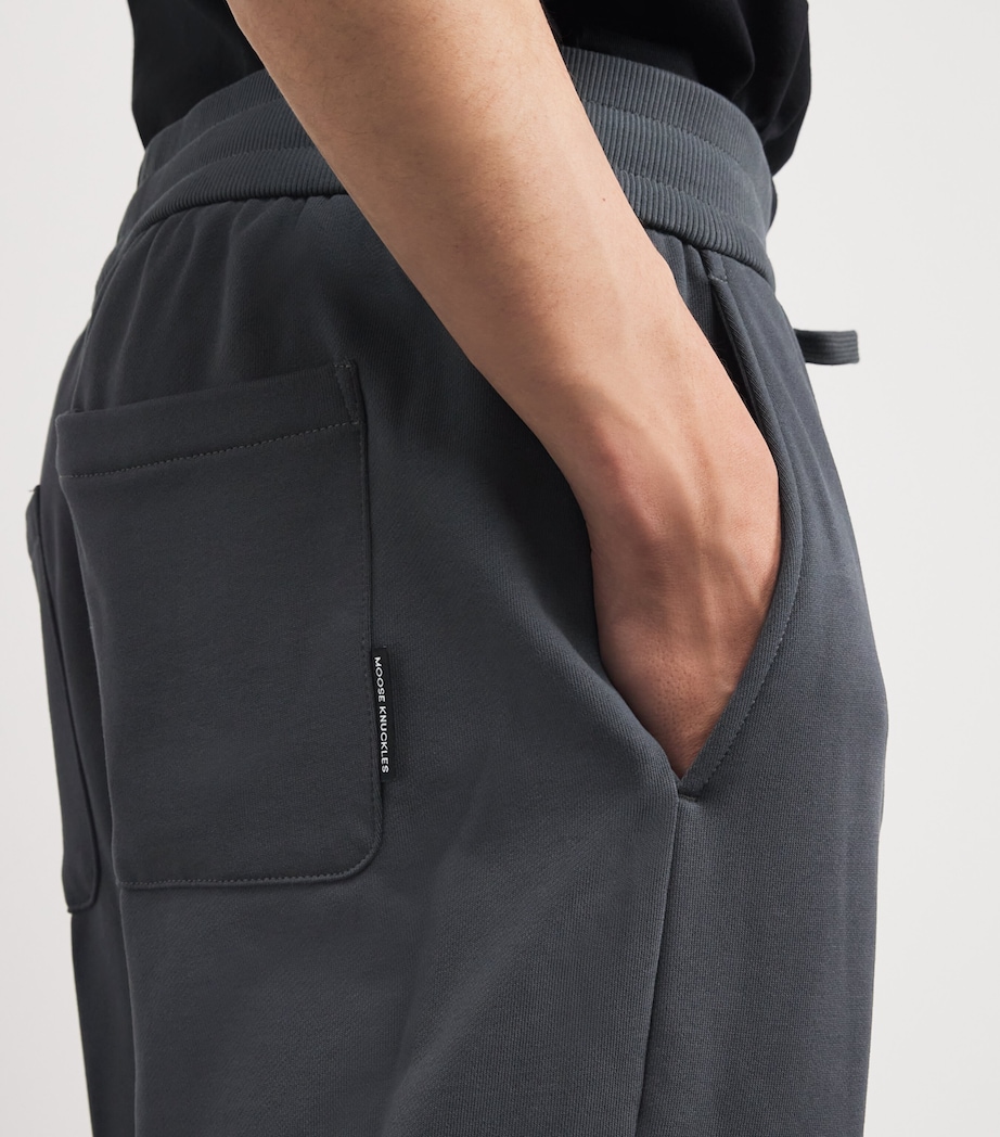 Cotton Hartsfield Cargo Sweatpants CEMENT - 1542 Image 6