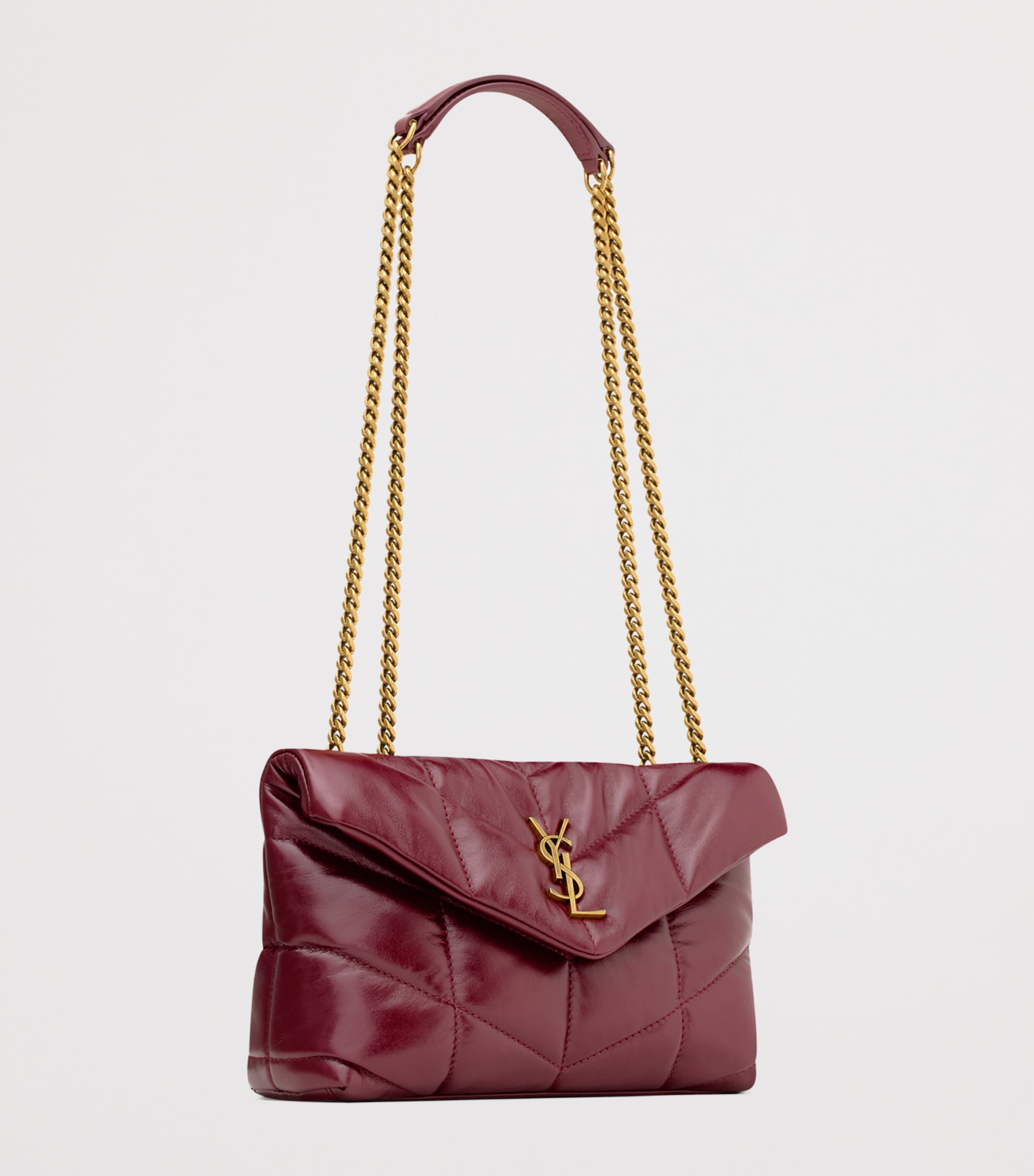 Toy Leather Puffer Shoulder Bag 6593 Image 5