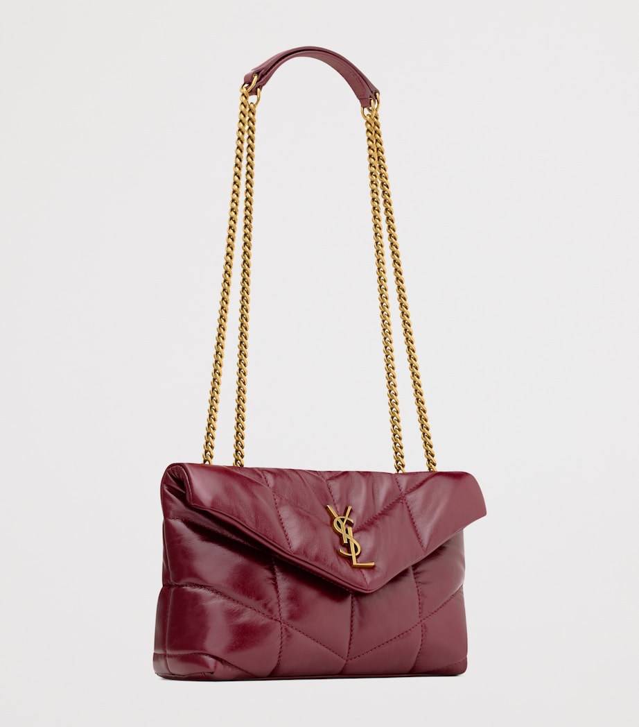 Toy Leather Puffer Shoulder Bag 6593 Image 5