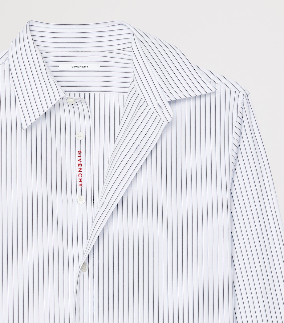 Givenchy Mens Cotton Stripe Shirt Image 4