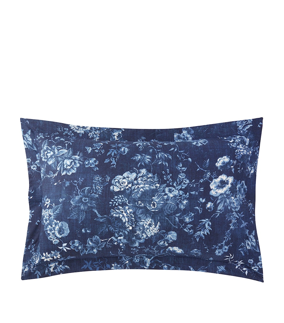 Kathryn Standard Oxford Pillowcase (50cm x 75cm) INDIGO Image 1