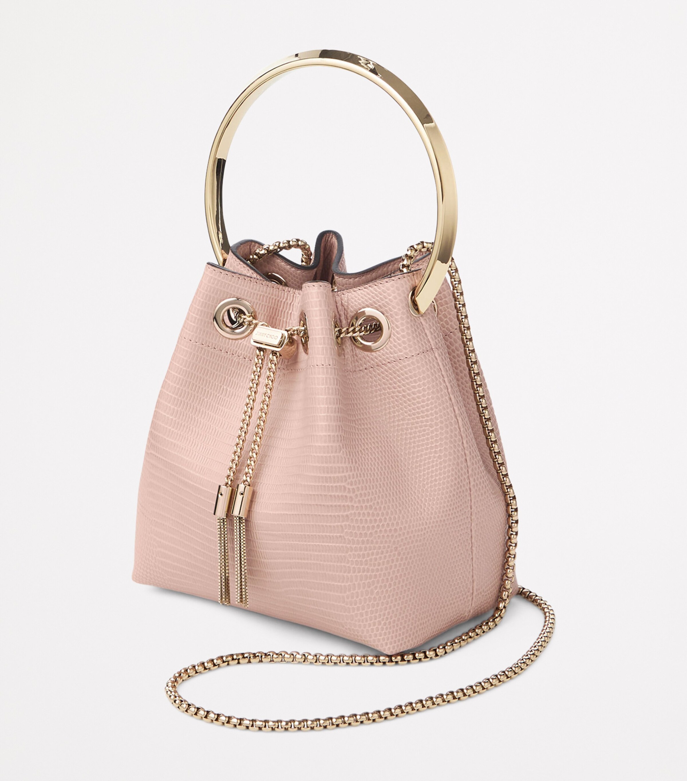 Bon Bon Leather Top-Handle Bag MACARON/LIGHT GOLD Image 2