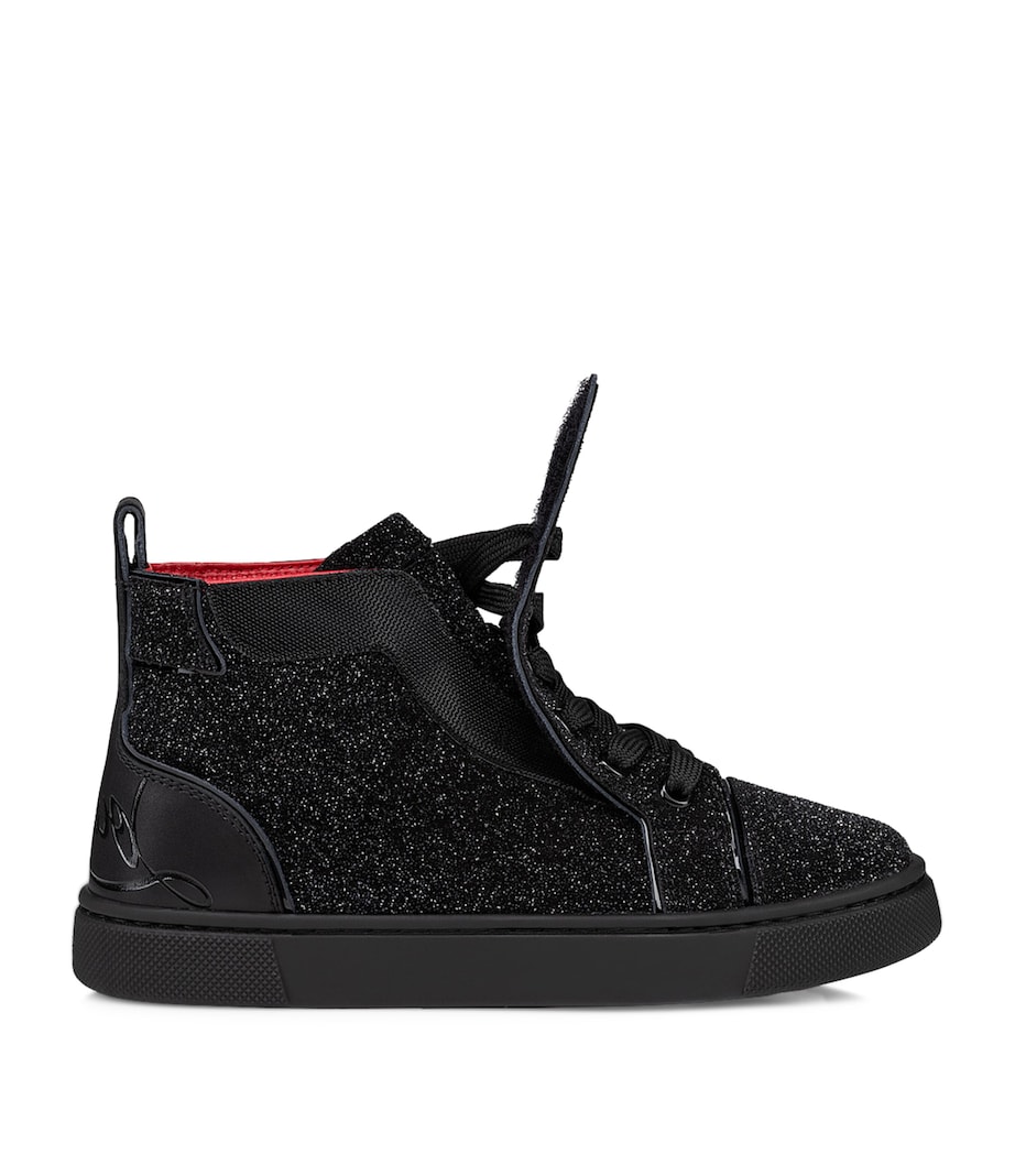 Funnyto Embellished High-Top Sneakers BK01 Image 2