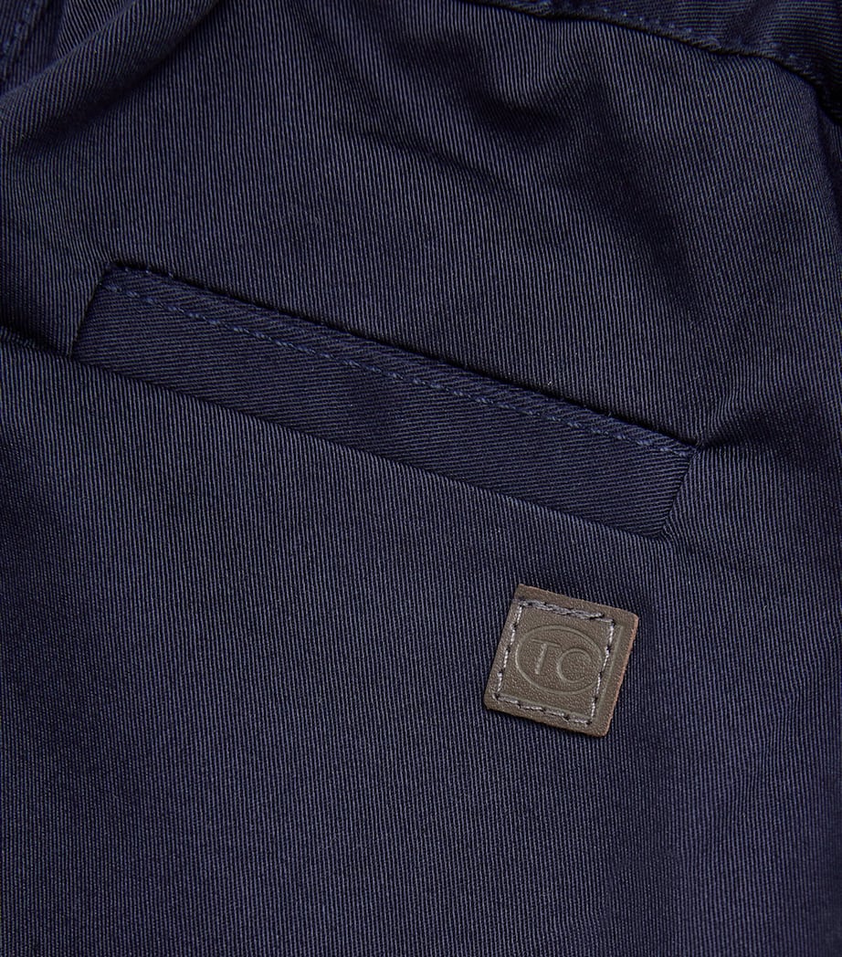 Cotton-Blend Trousers (3 Months-4 Years) 4MARINE Image 3