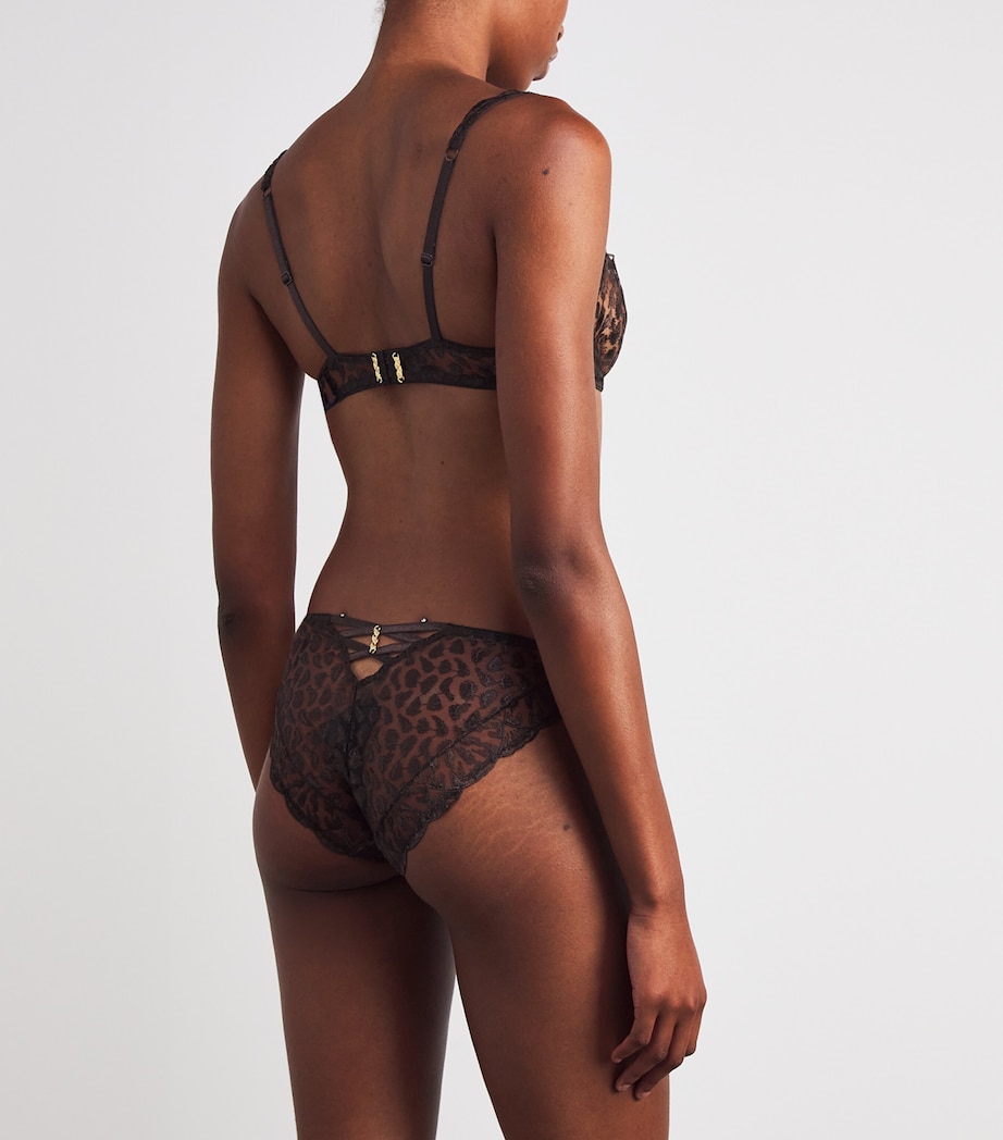 Crazy in Love Half Cup Bra SATIN BROWN Image 3