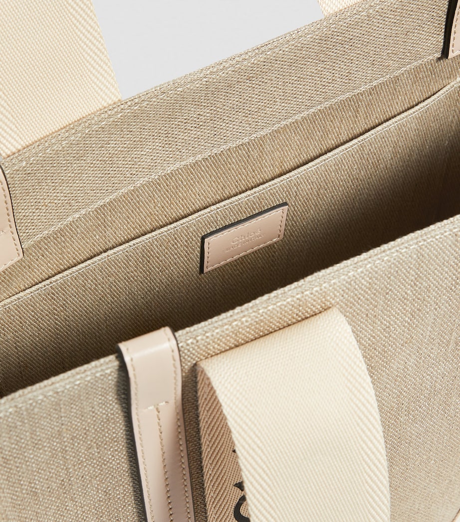 Medium Woody Tote Bag CEMENT PINK Image 3