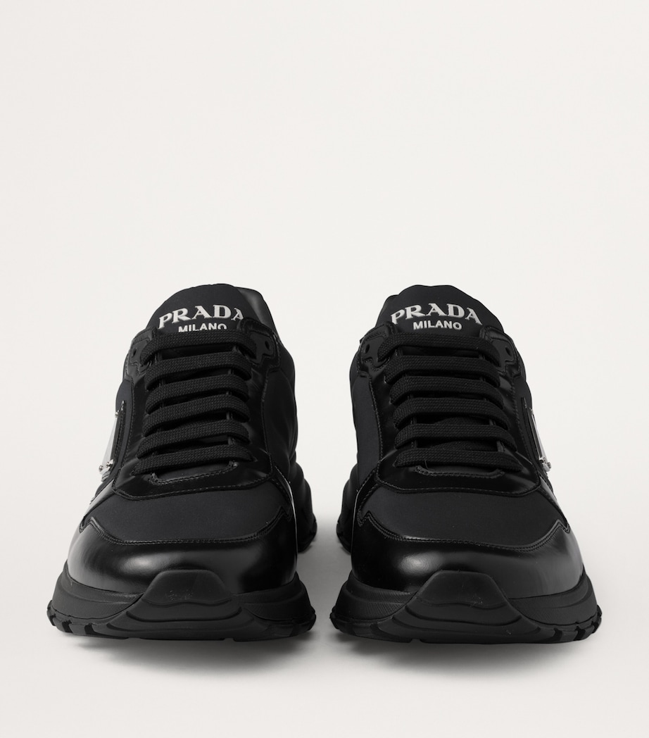 Prax 01 Re-Nylon and Leather Sneakers F0713 Image 6