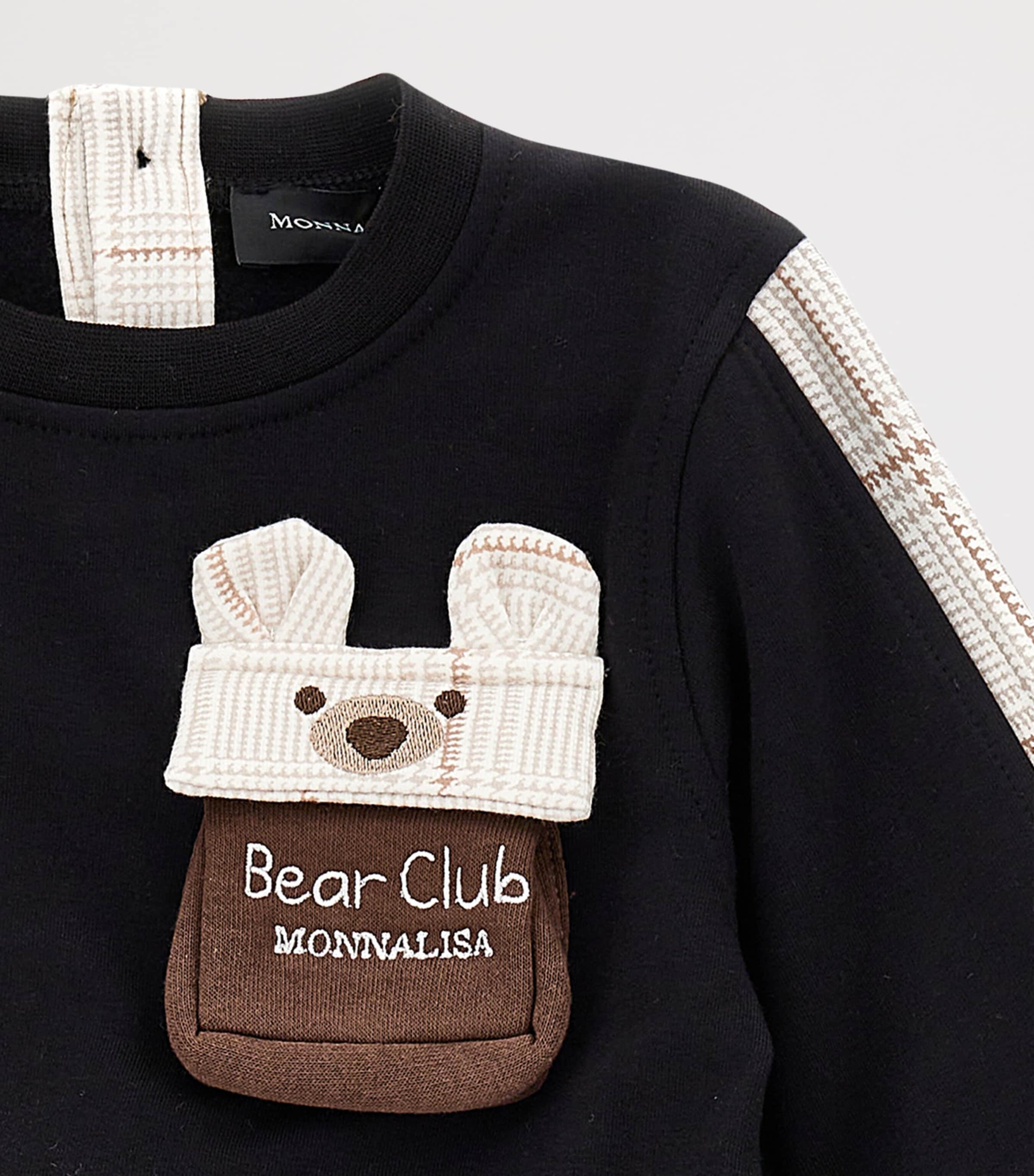 Bear Sweatshirt and Sweatpants Set (6-24 Months) NERO+NOCCIOLA Image 3
